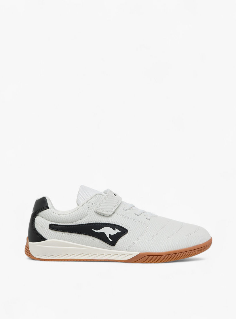 KangaROOS Women's Panelled Sports Shoes with Hook and Loop Closure-women-shoes-sports-image-3