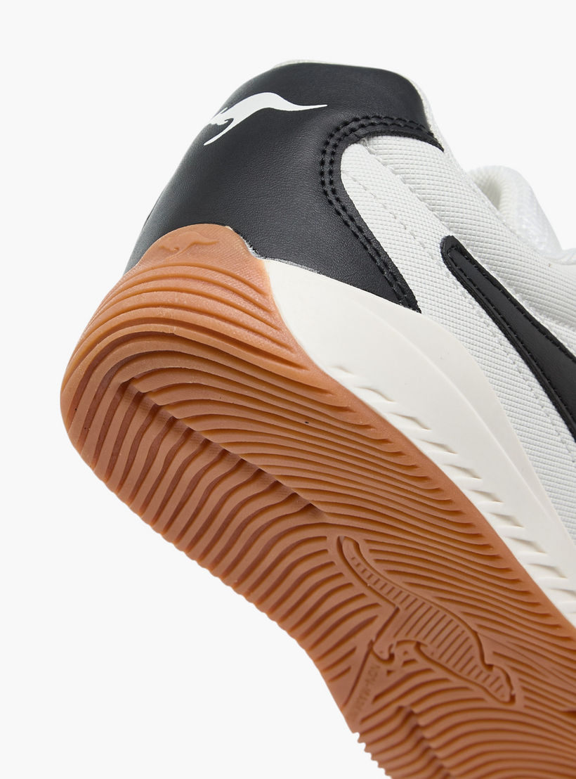 KangaROOS Women's Panelled Sports Shoes with Hook and Loop Closure-women-shoes-sports-image-4