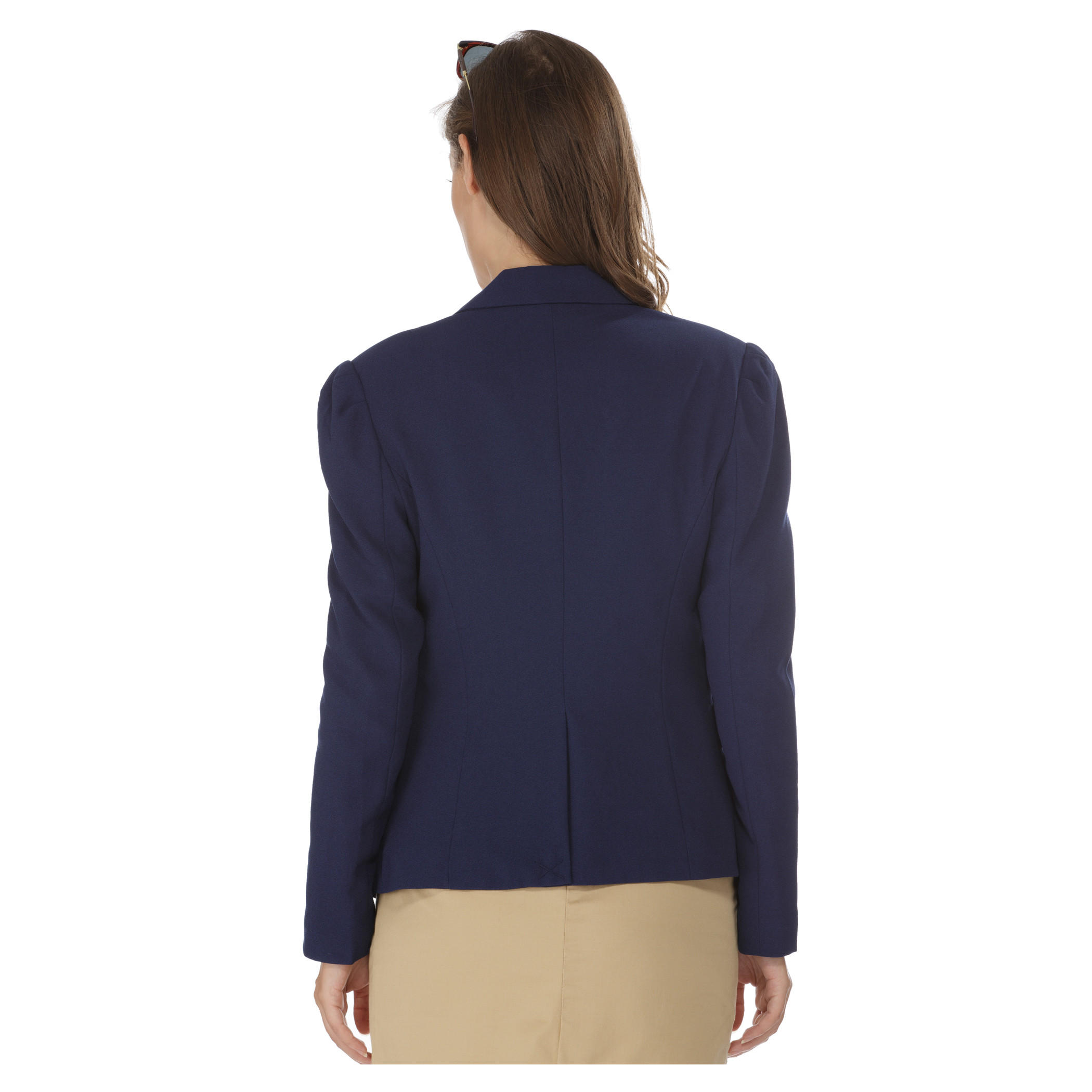 Long-sleeved Peak Lapel Blazer-women-winterwear-coatsandjackets-jackets-image-2