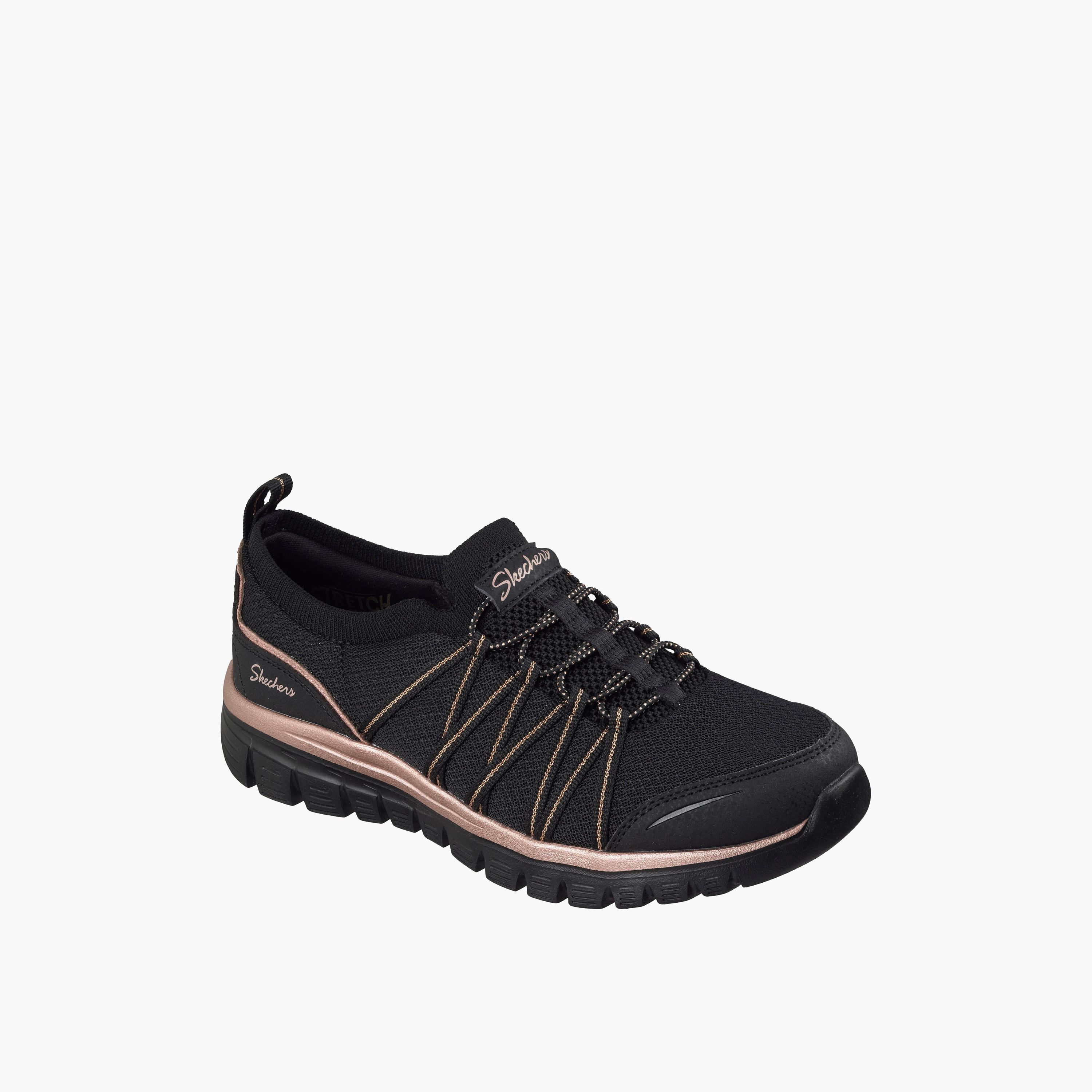 Skechers Women GRACEFUL Slip-On Ankle Sneakers-women-shoes-sneakers-image-1