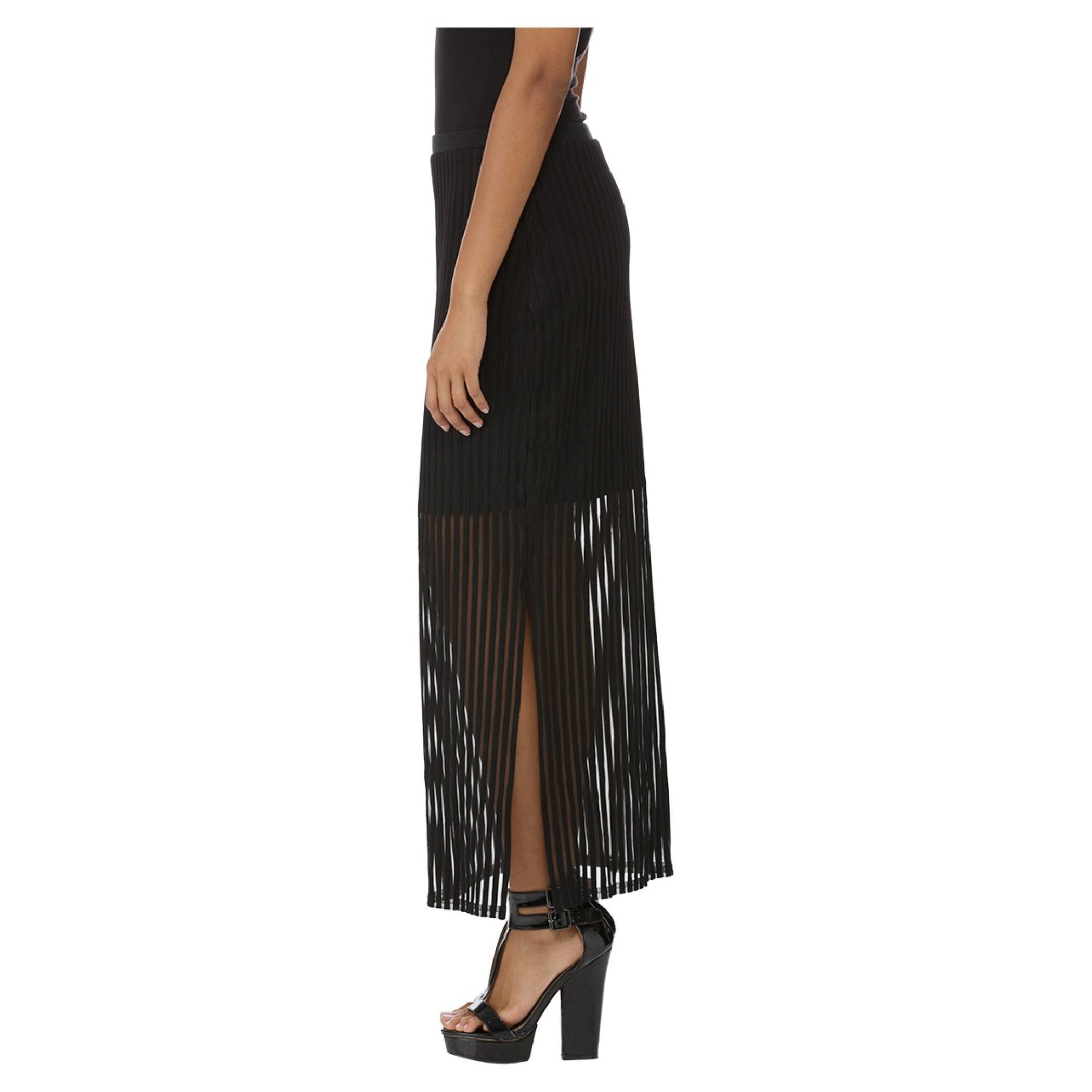 Sheer Panelled Maxi Skirt-women-clothing-bottoms-skirts-image-3