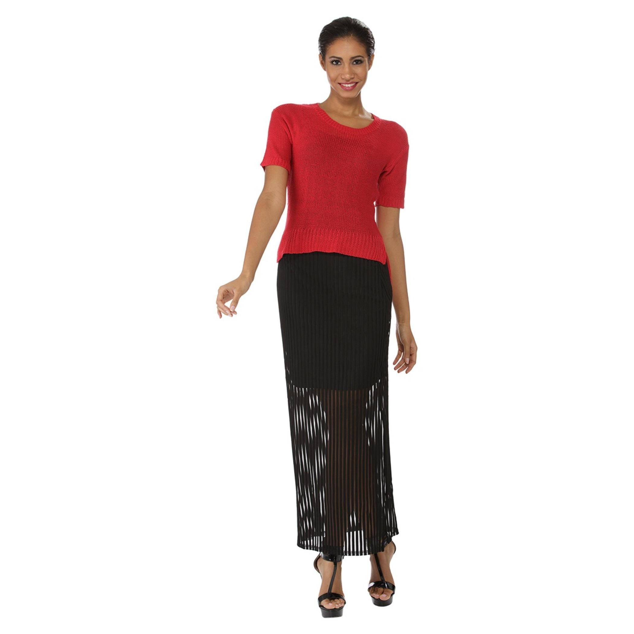 Sheer Panelled Maxi Skirt-women-clothing-bottoms-skirts-image-5
