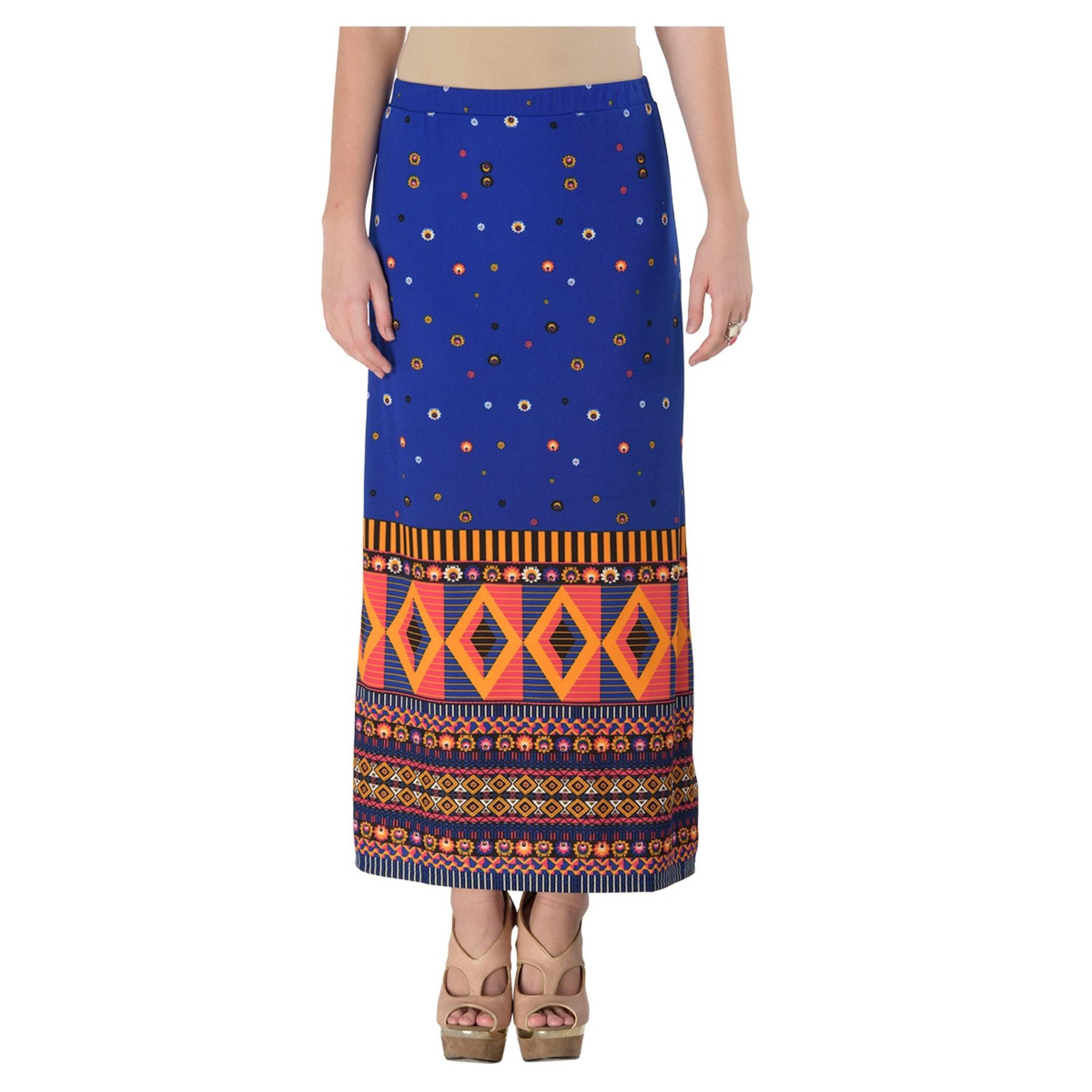 Printed Maxi Skirt-women-clothing-bottoms-skirts-image-1