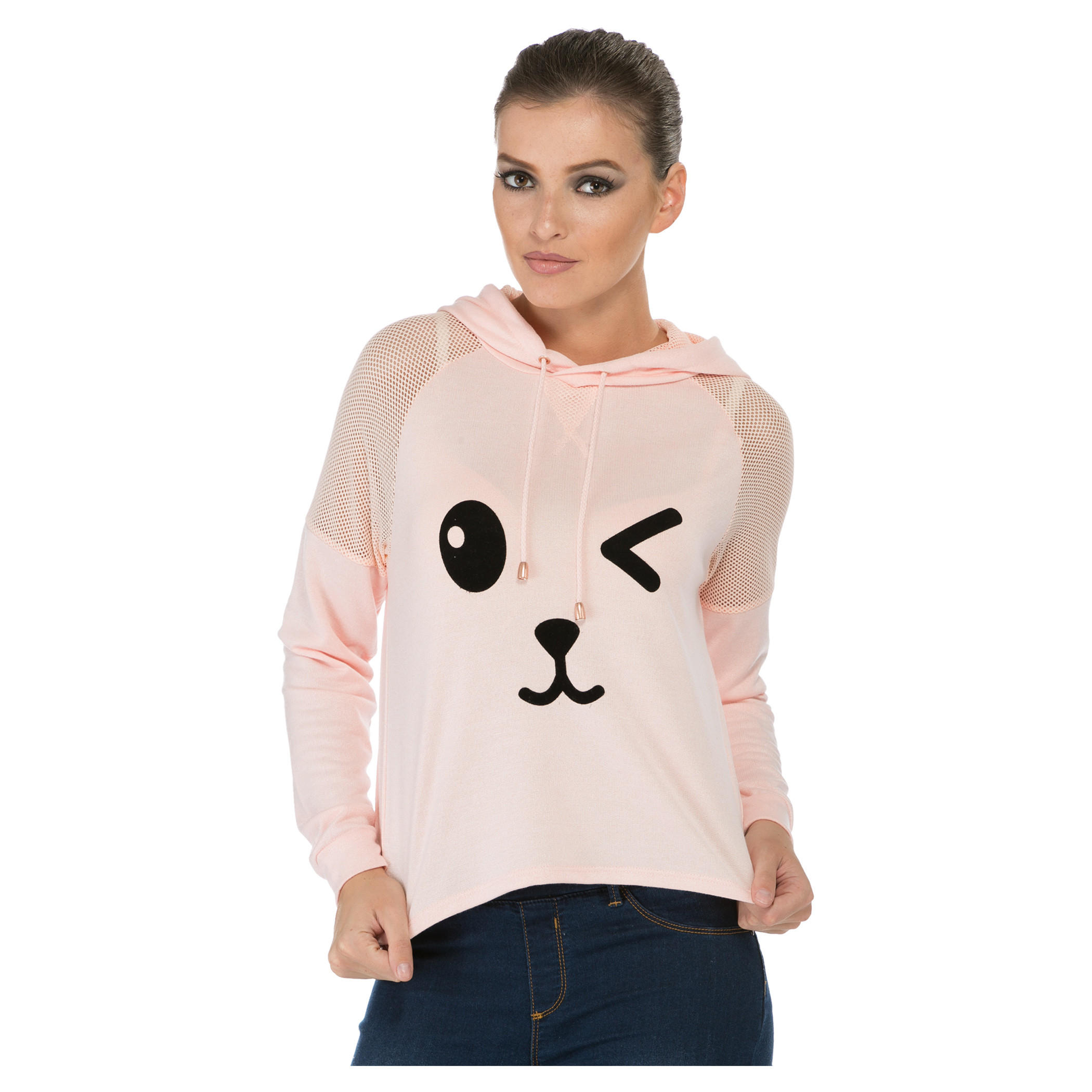 Raglan T-shirt with Hood-women-winterwear-hoodiesandsweatshirts-hoodies-image-5