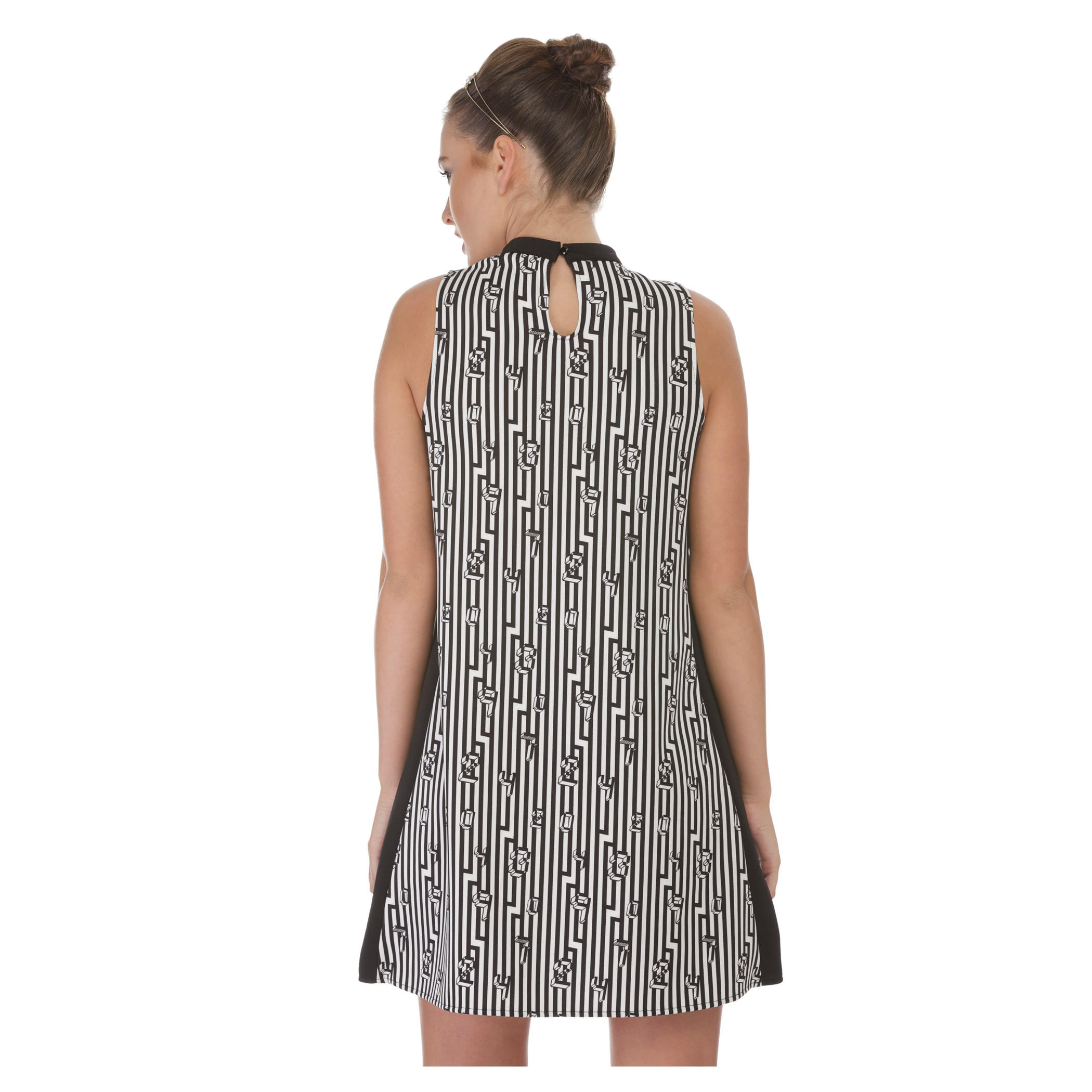 فستان إيه لاين بطبعات وياقة عالية-women-clothing-dresses-image-2