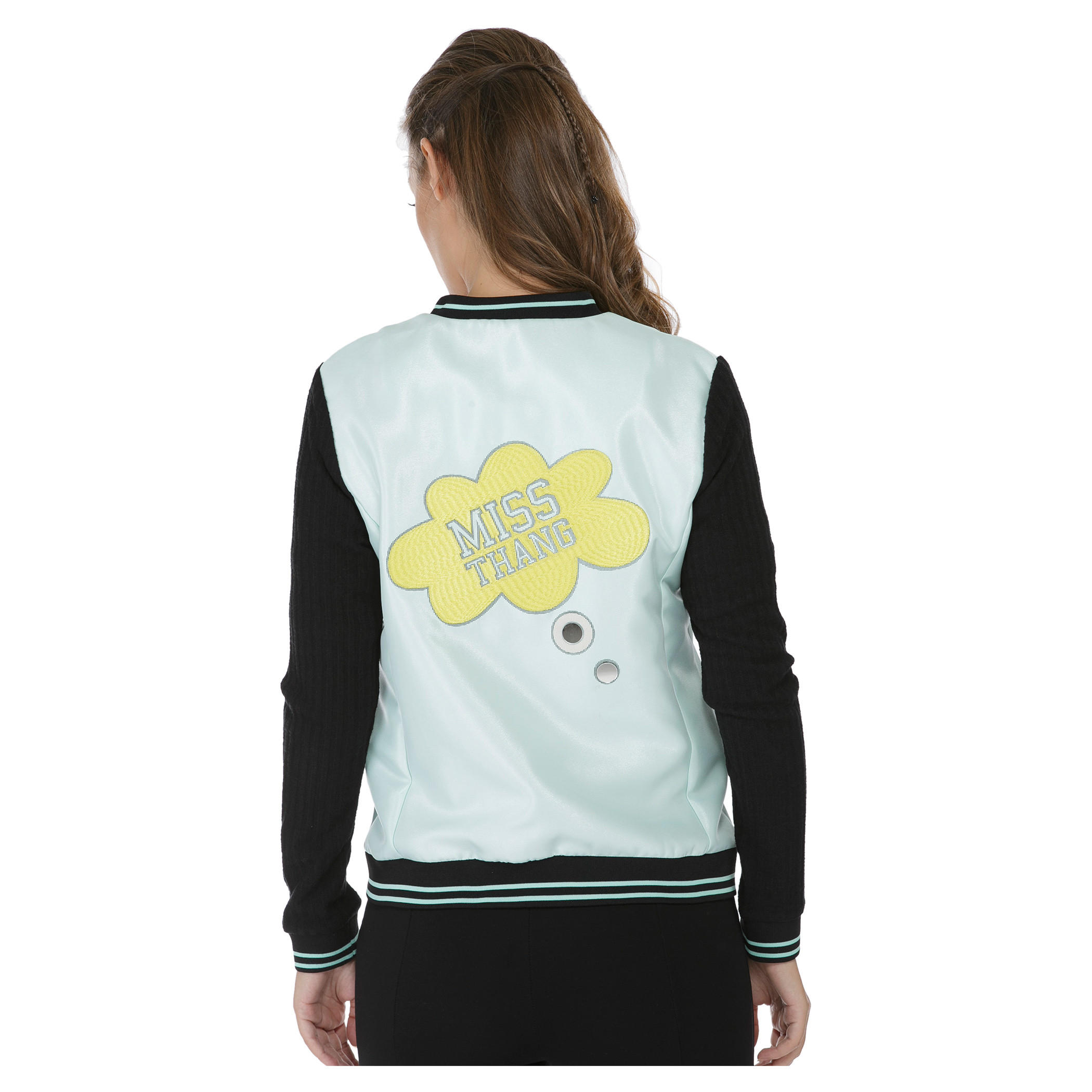 Dual-tone Long Sleeves Jacket-women-winterwear-coatsandjackets-jackets-image-4