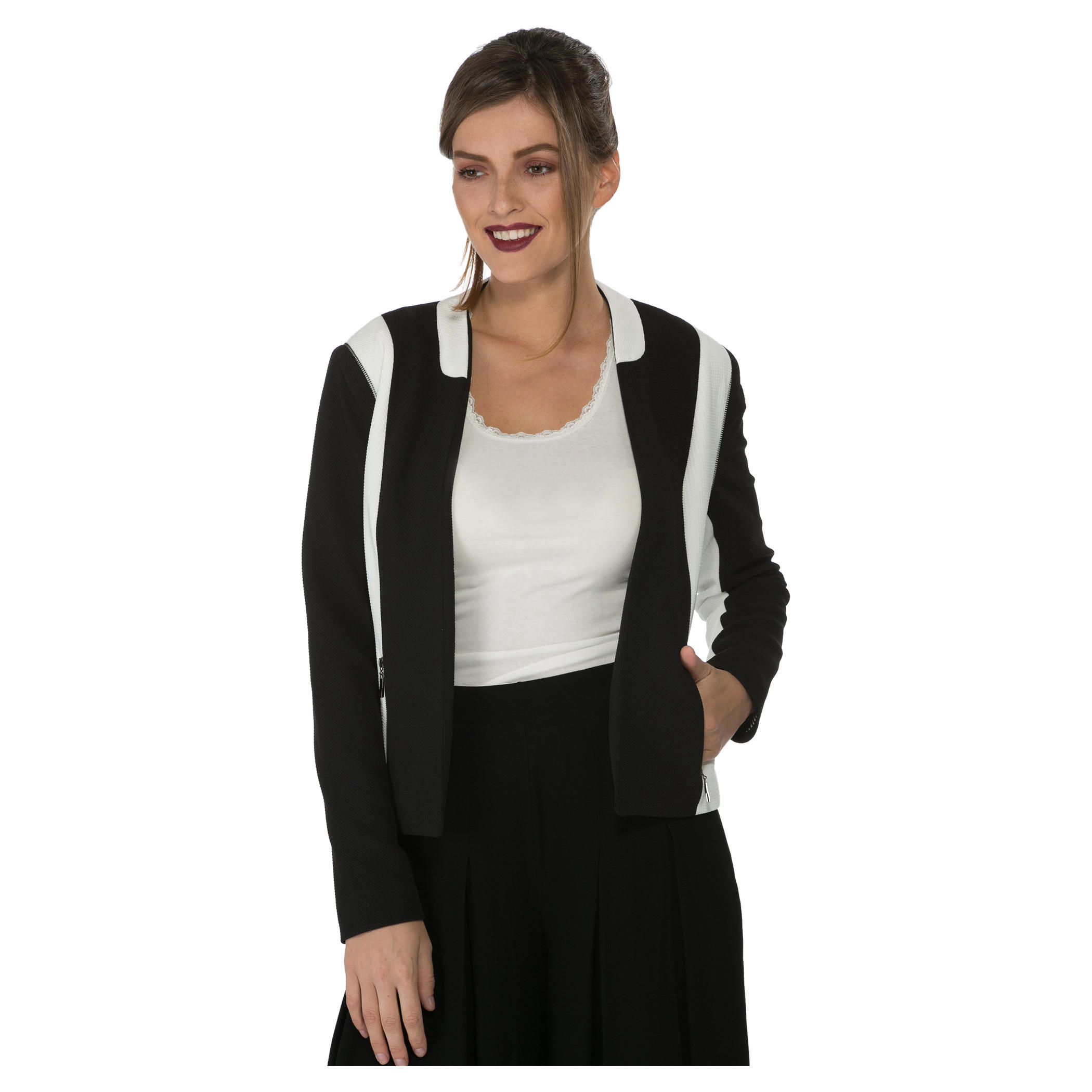 Monochrome Open-front Jacket-women-clothing-coatsandjackets-blazers-image-5