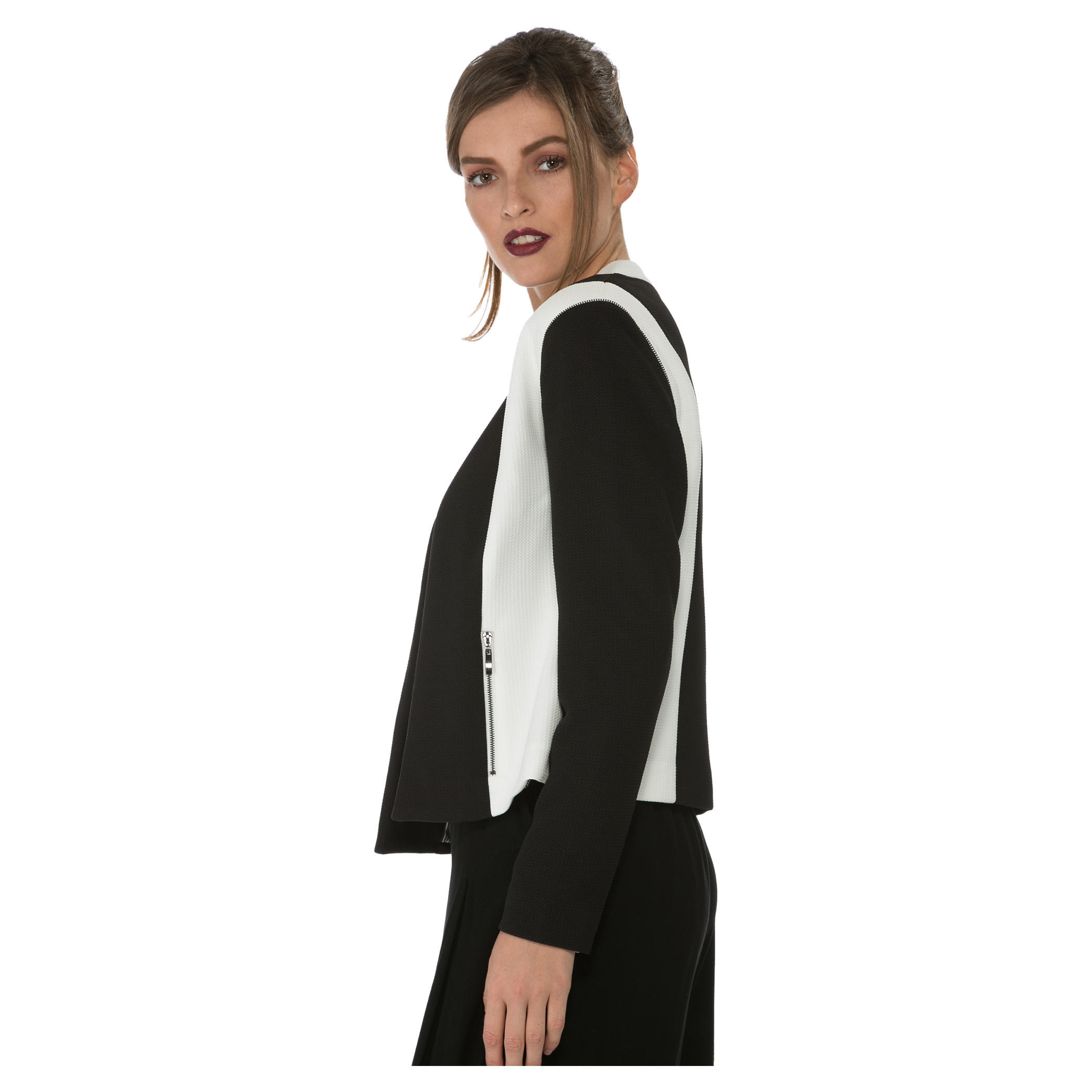 Monochrome Open-front Jacket-women-clothing-coatsandjackets-blazers-image-3