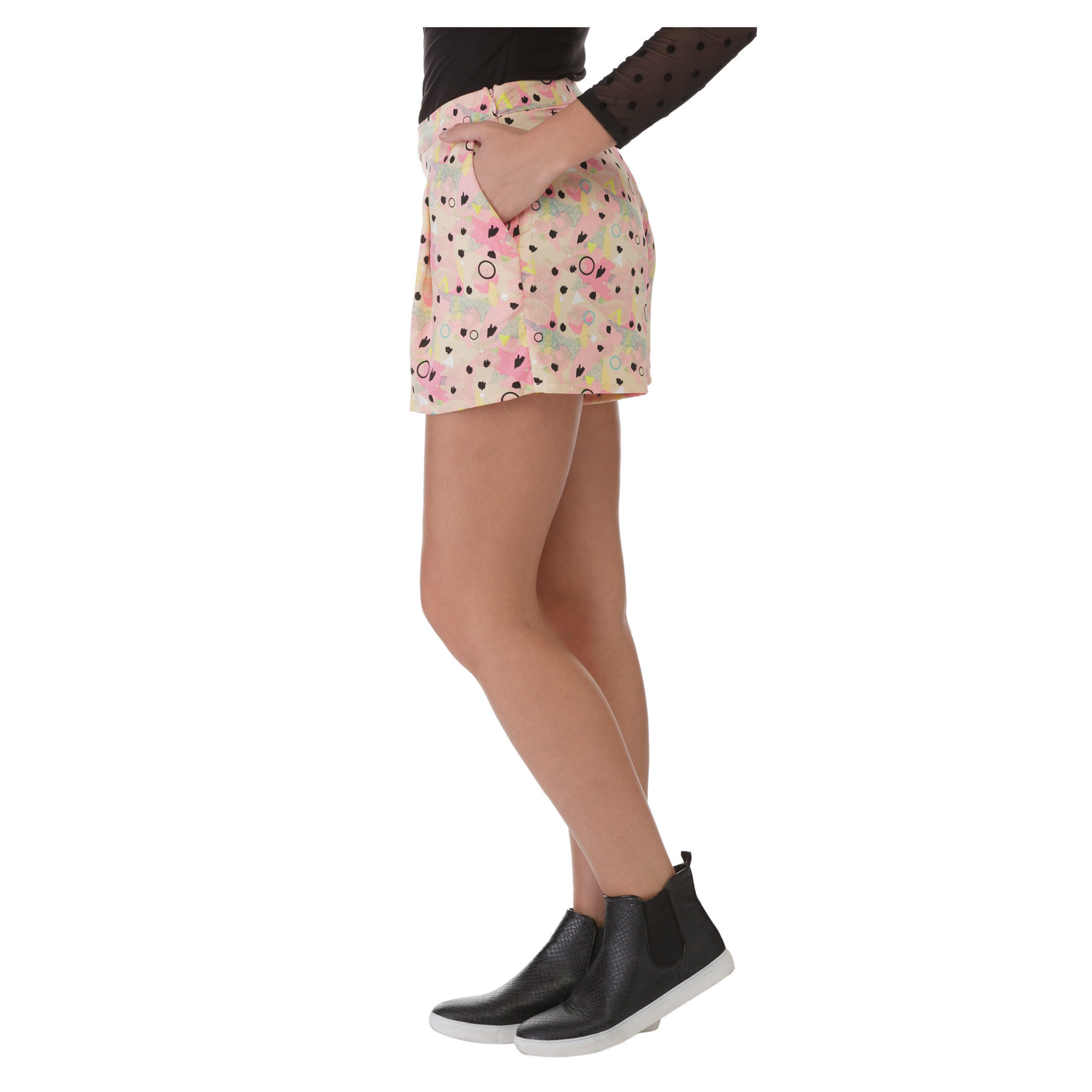 Printed Wide Shorts-women-clothing-bottoms-shorts-image-3