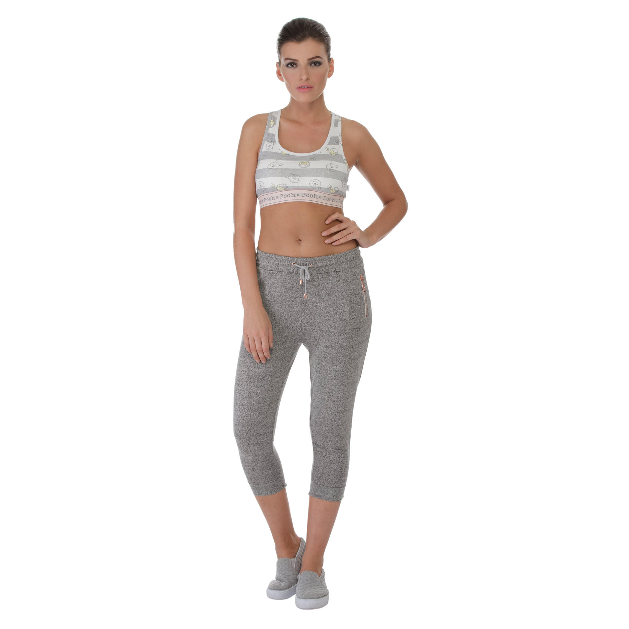 Melange Capris-women-clothing-bottoms-joggers-image-5