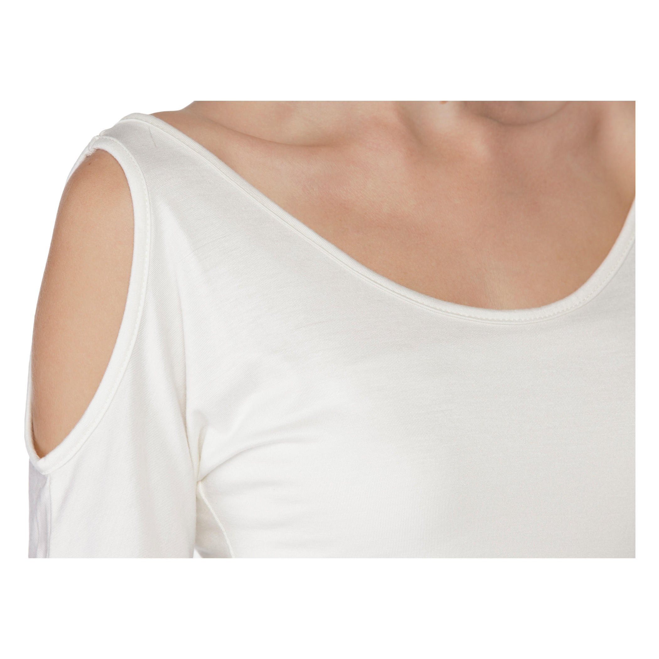 Solid Colour Top-women-clothing-tshirts-image-2