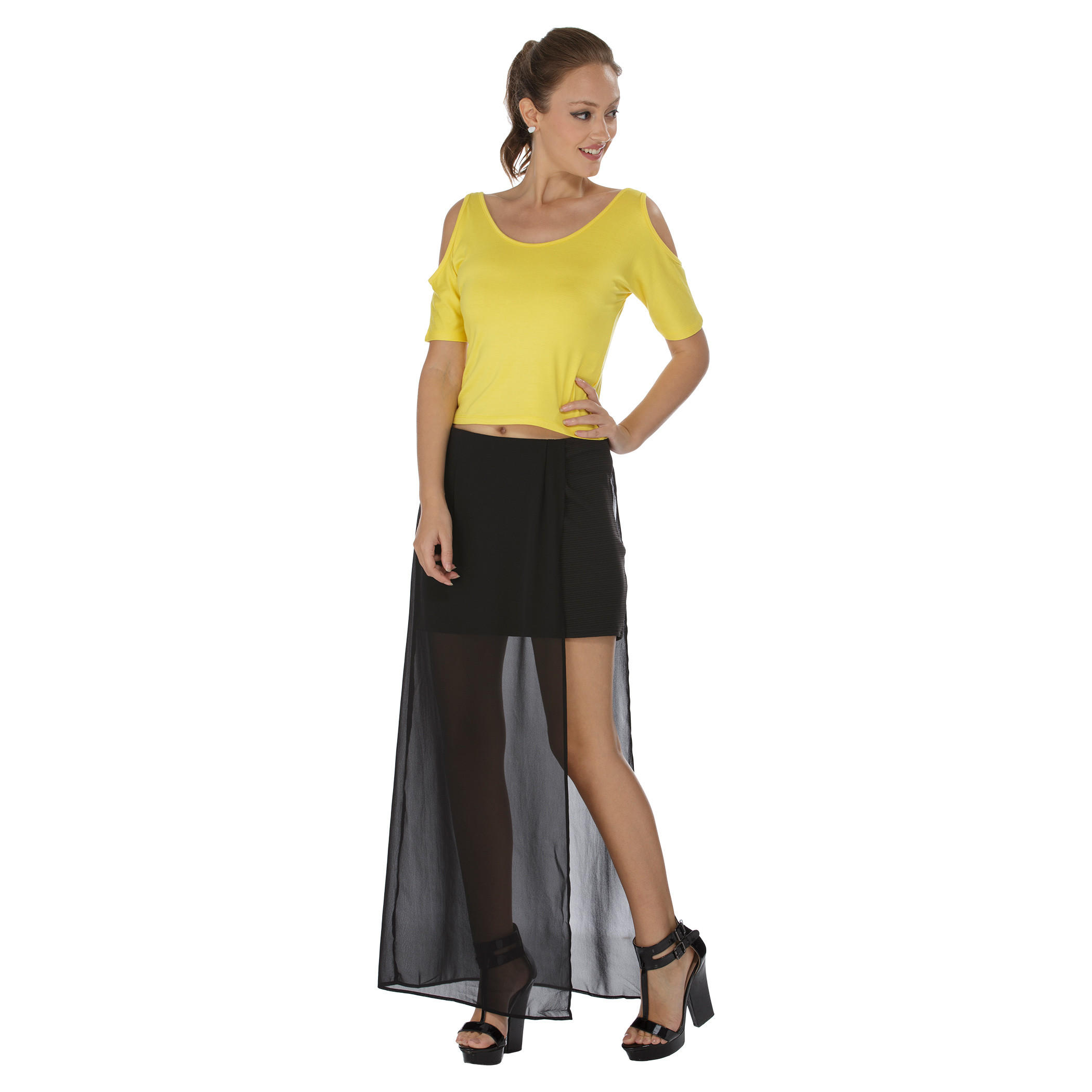 Solid Colour Crop Top-women-clothing-shirtsandblouses-blouses-image-1
