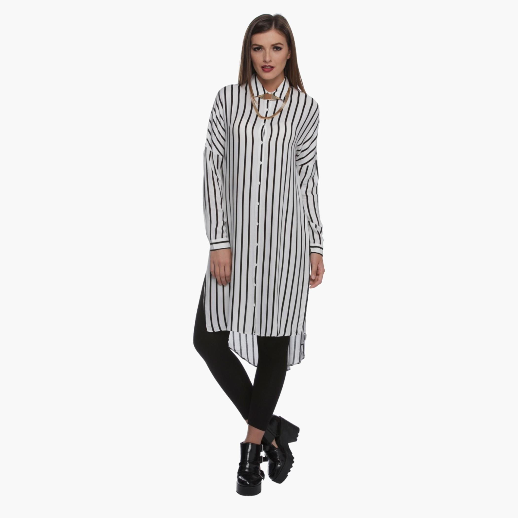Striped Shirt Dress-women-clothing-dresses-image-4