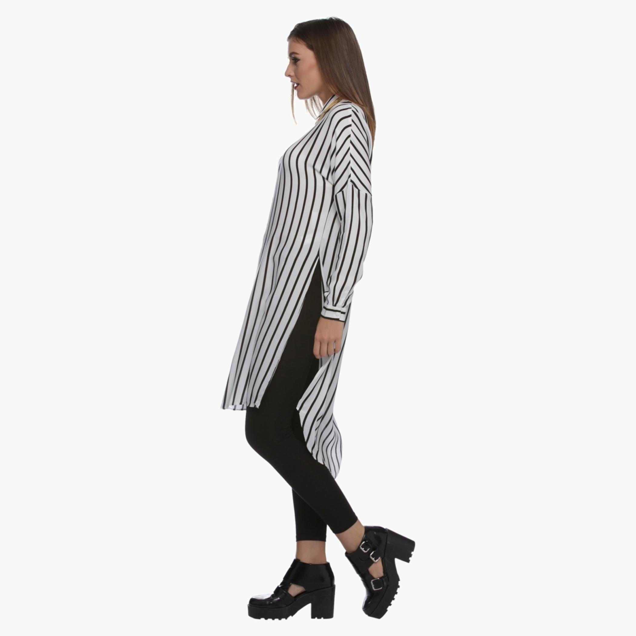 Striped Shirt Dress-women-clothing-dresses-image-2
