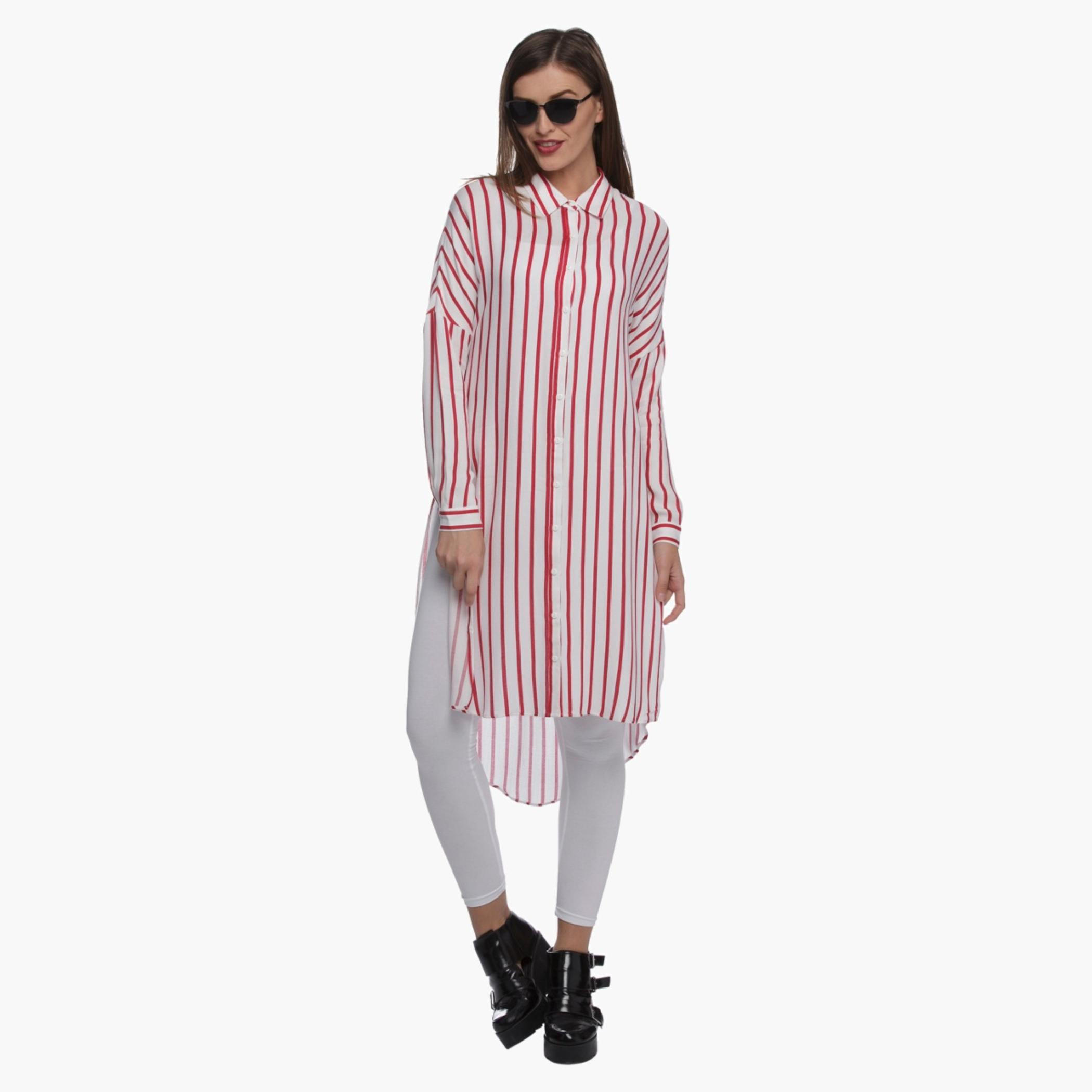 Striped Shirt Dress-women-clothing-dresses-image-5