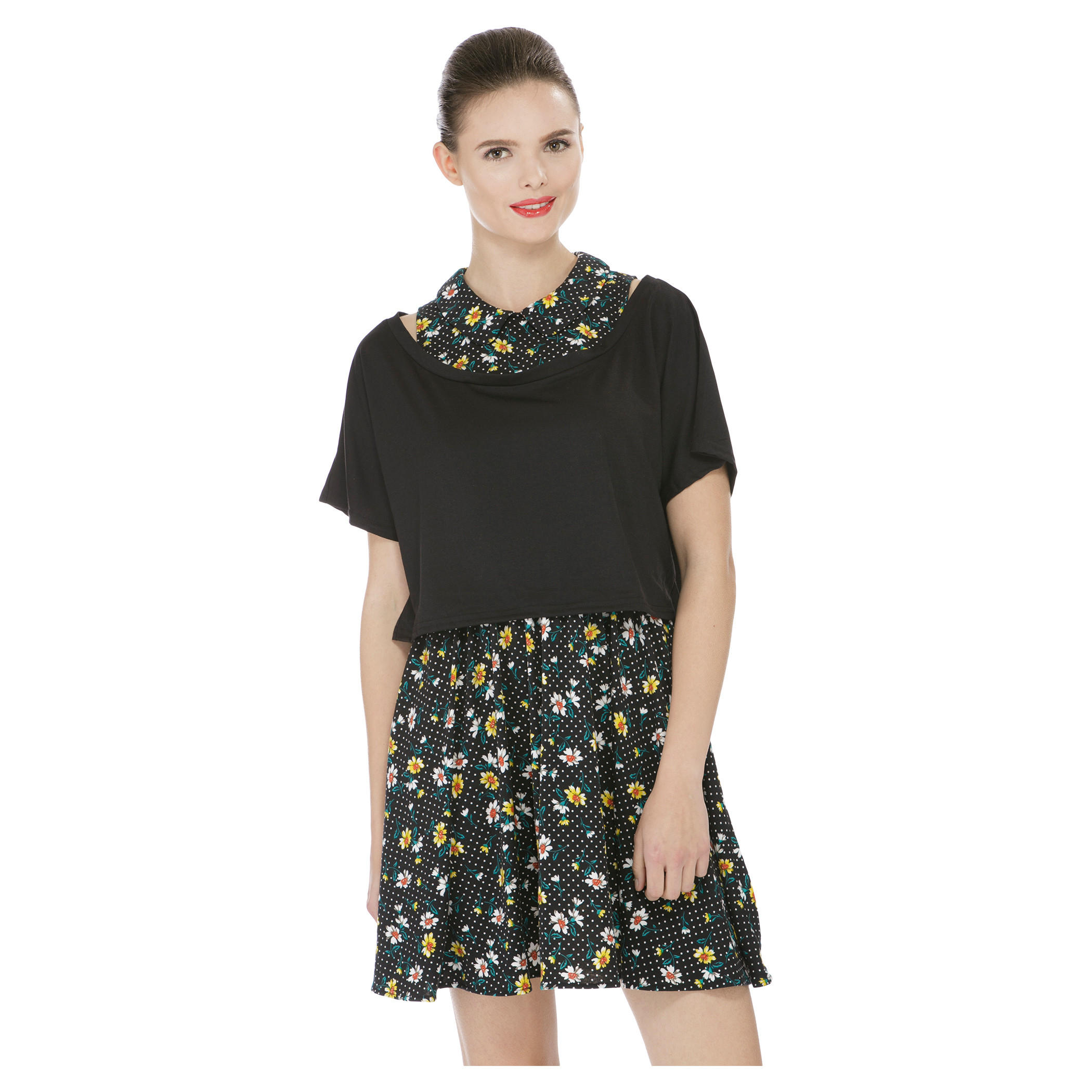 Floral Print Dress-women-clothing-dresses-image-1
