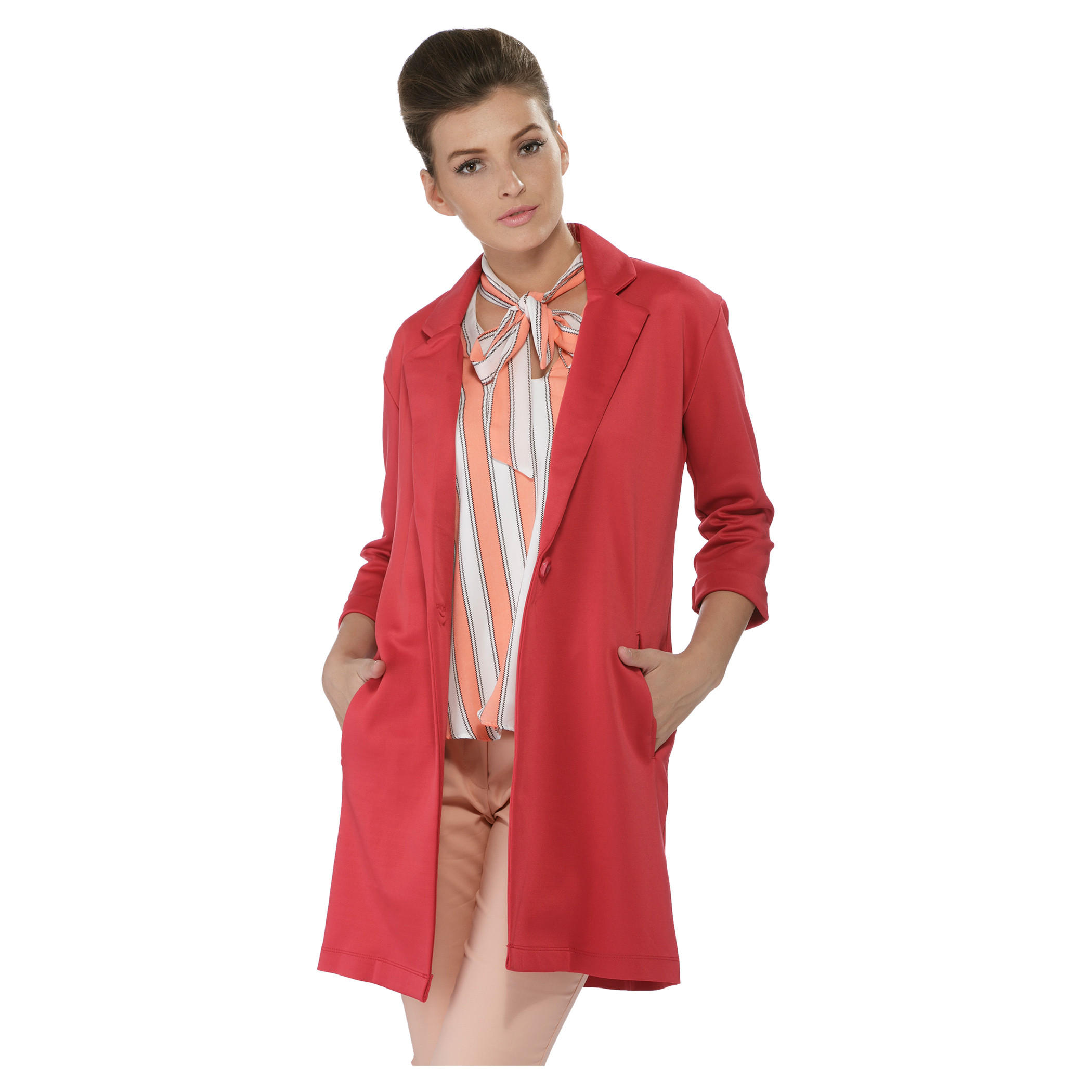 Solid Colour Long Jacket-women-clothing-coatsandjackets-blazers-image-11