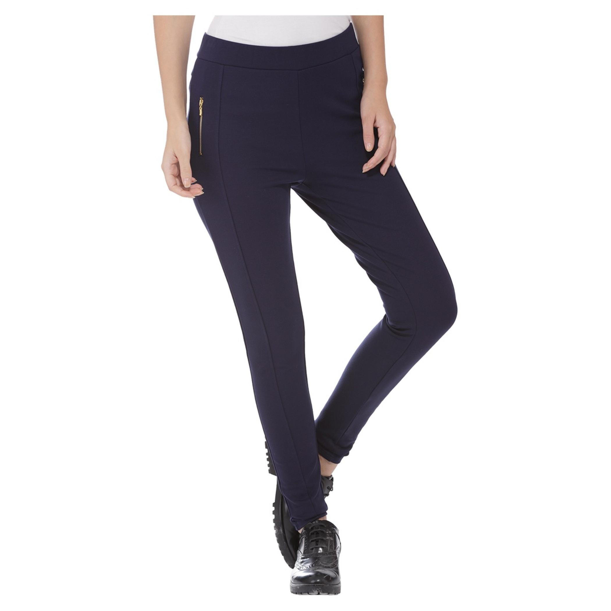 Zippered Solid Legging-women-clothing-bottoms-leggings-image-5