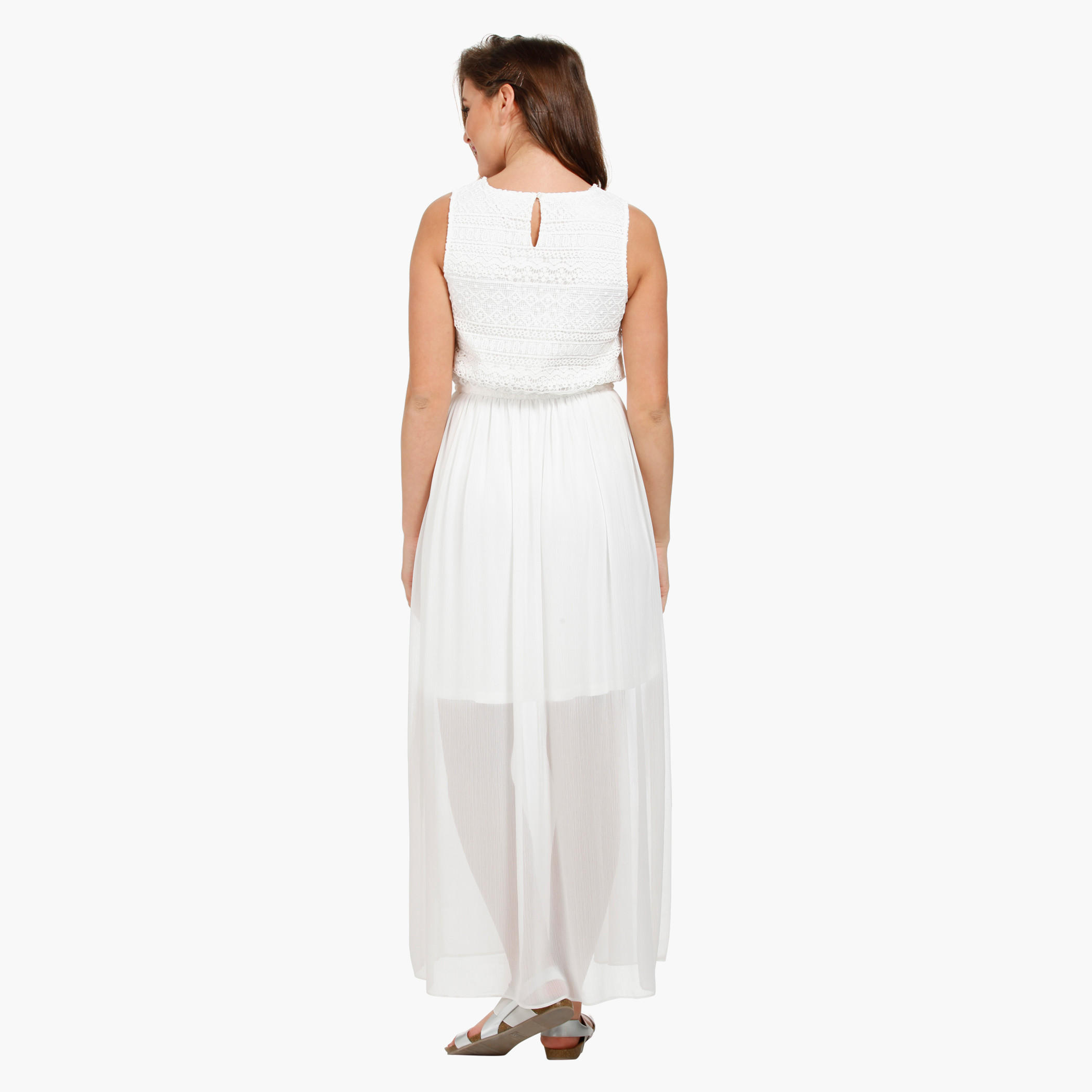 Solid Colour Maxi Dress-women-clothing-dresses-image-2
