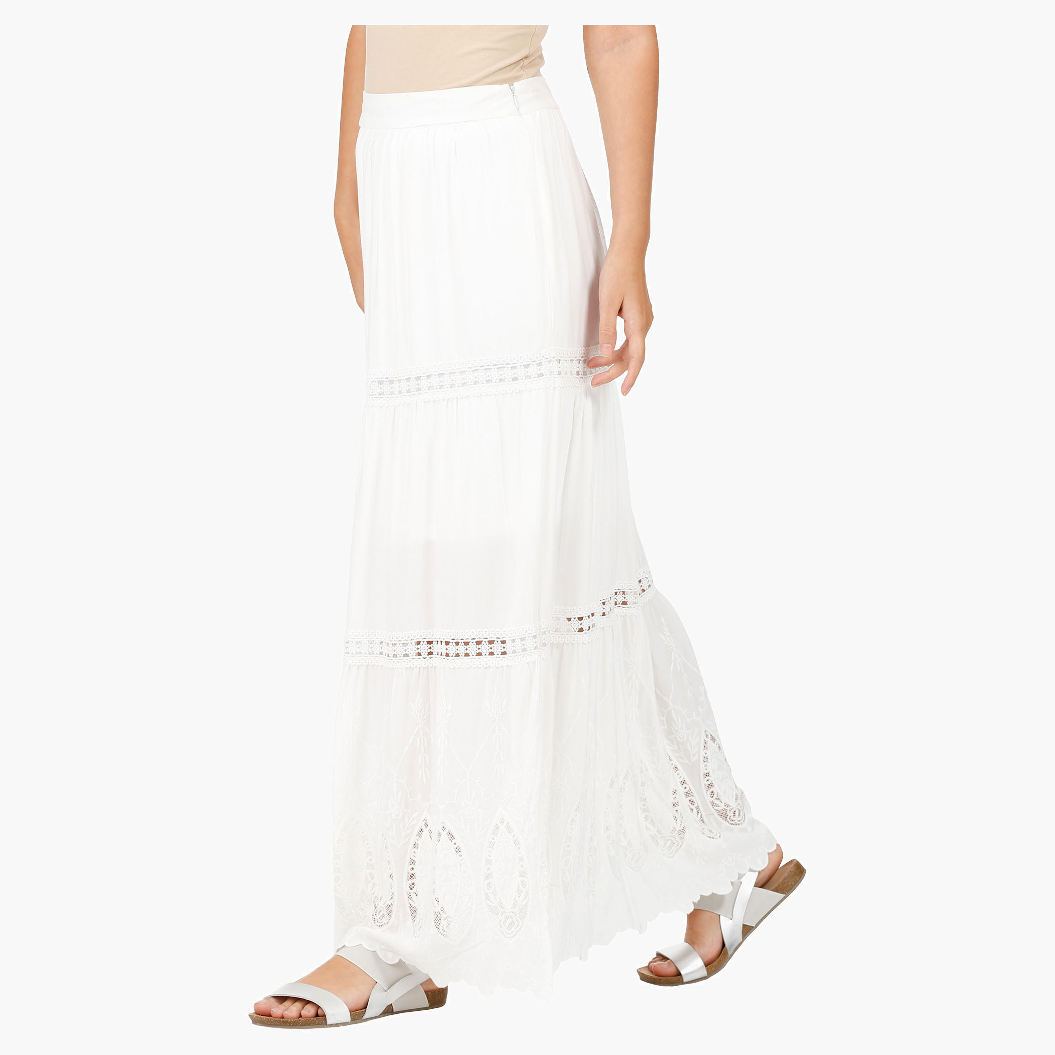 Embroidered Maxi Skirt with Lace Trims-women-clothing-bottoms-skirts-image-3