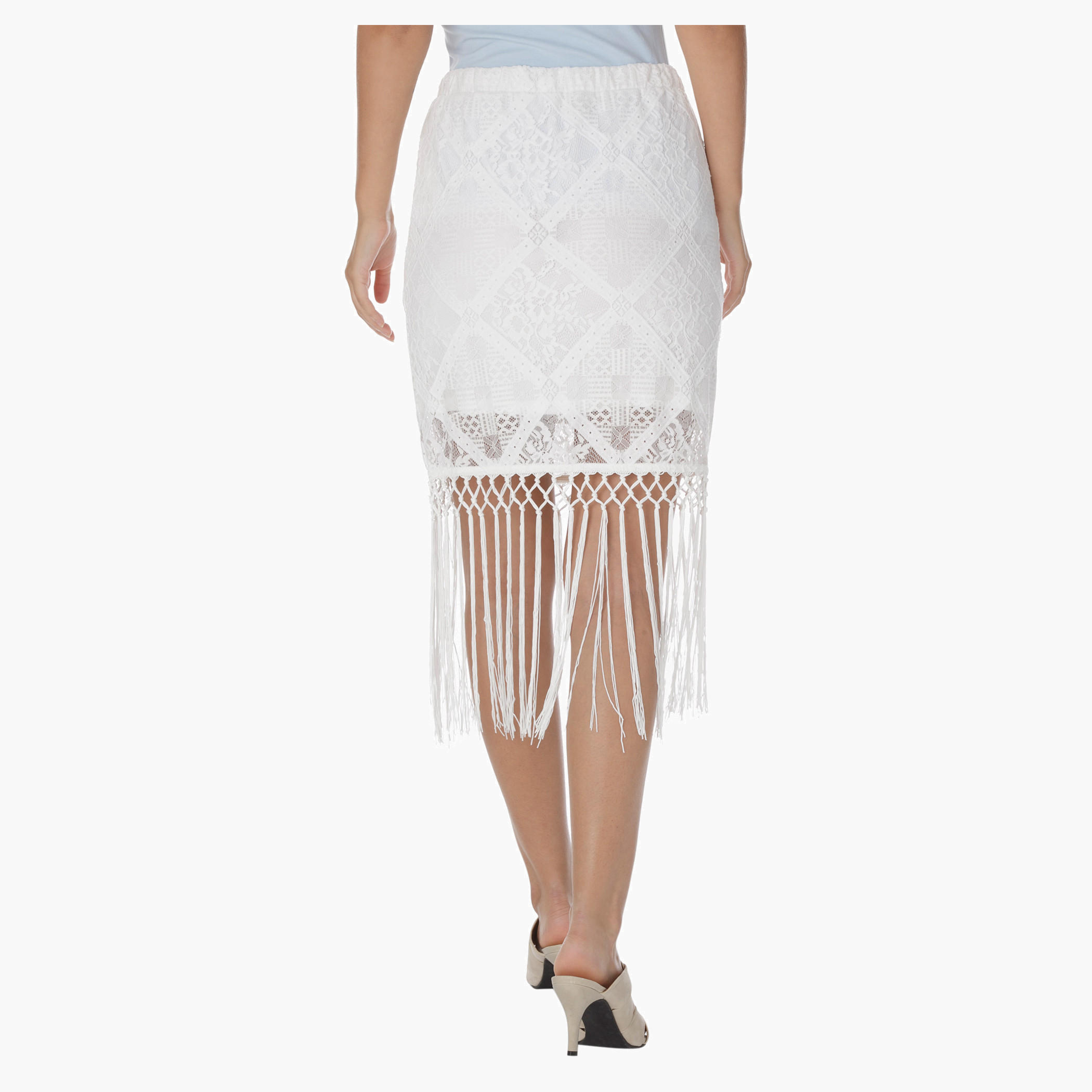 Lace Pencil Skirt with Tassels-women-clothing-bottoms-skirts-image-2