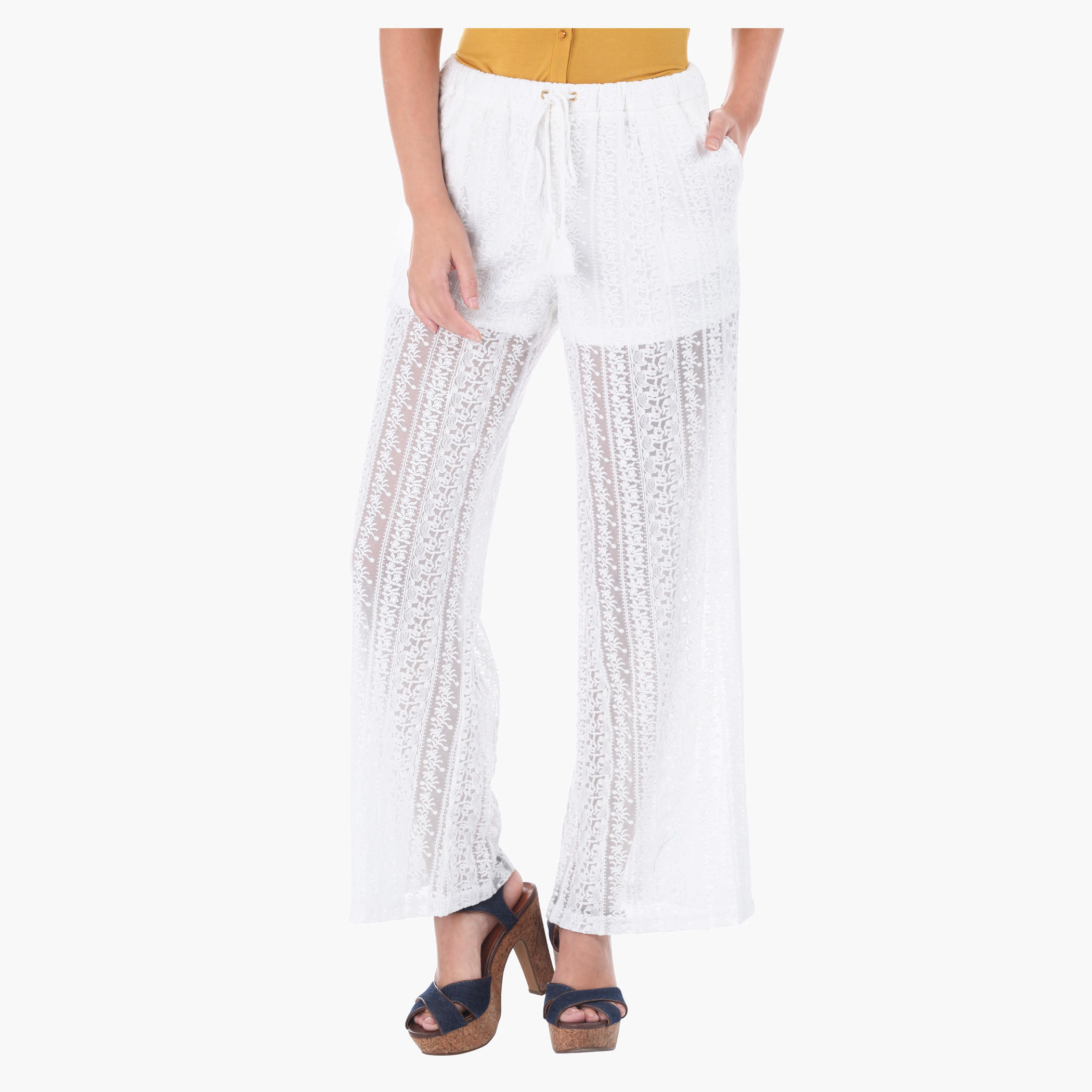 Lace Palazzos-women-clothing-bottoms-trousers-image-1