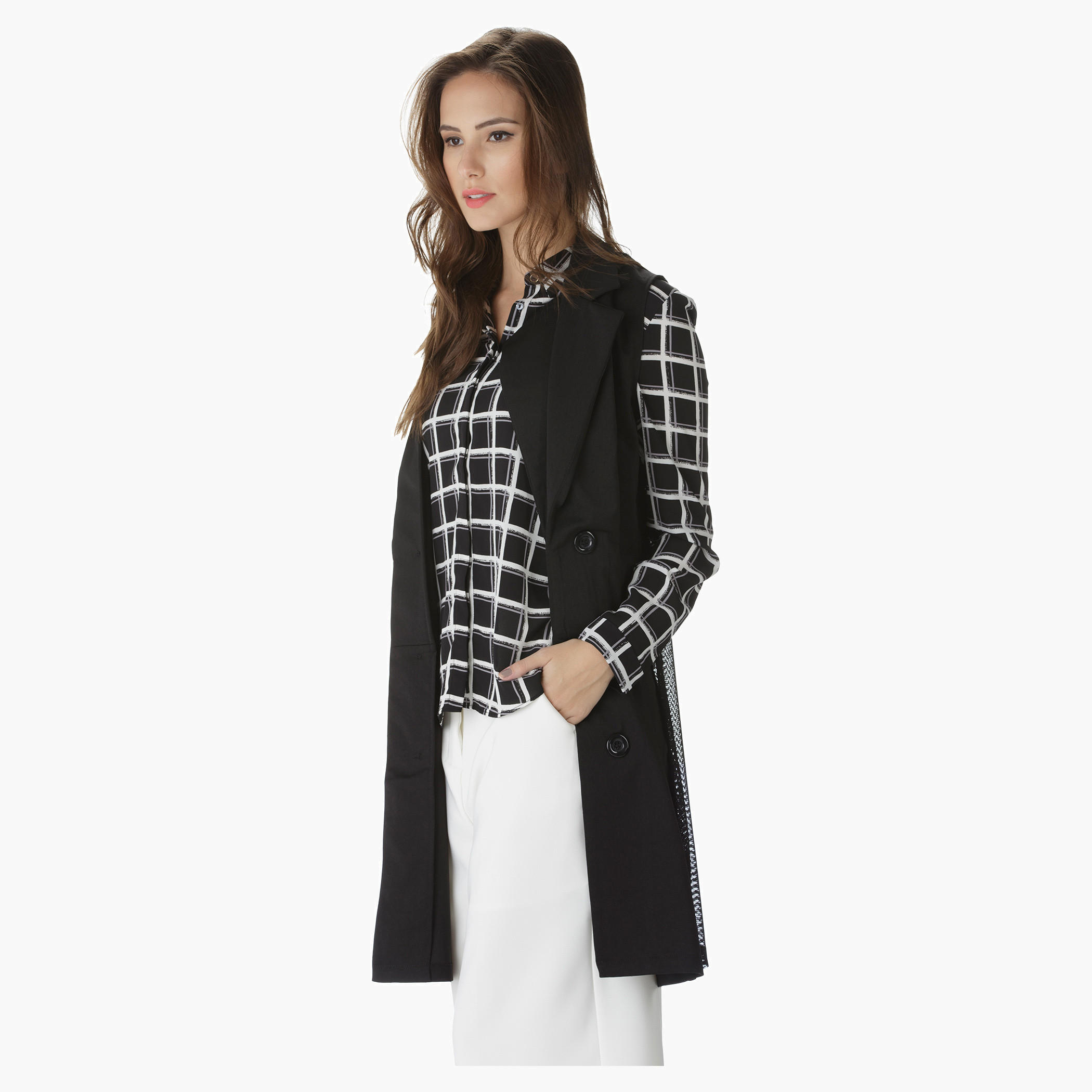 Solid Colour Long Jacket-women-winterwear-coatsandjackets-jackets-image-3