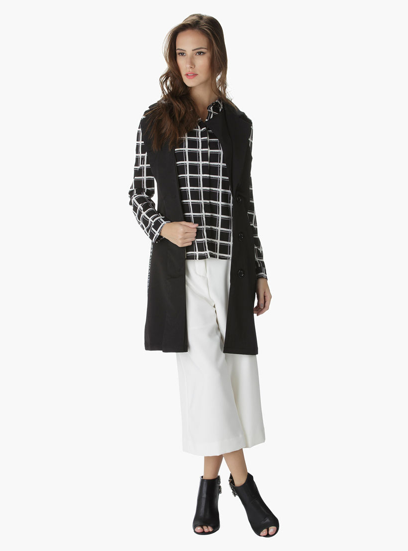 Solid Colour Long Jacket-women-winterwear-coatsandjackets-jackets-image-1