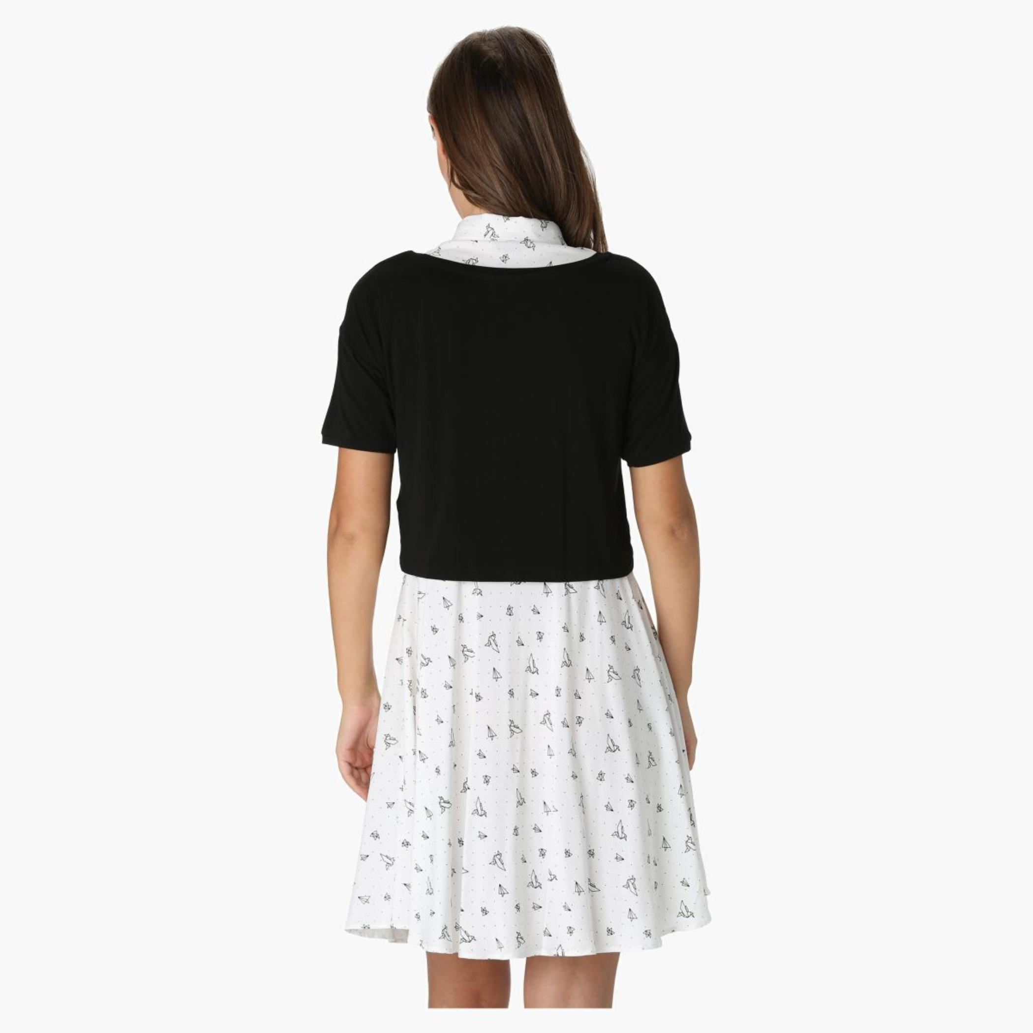 Double Layer Shirt Dress-women-clothing-dresses-image-2