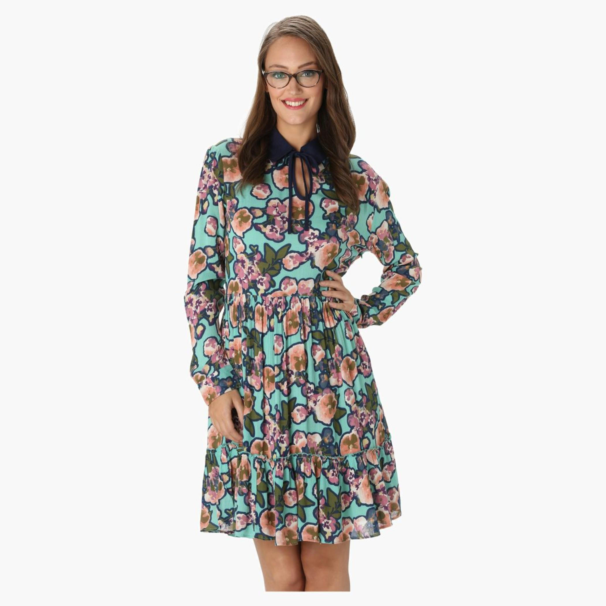 Floral Print Dress-women-clothing-dresses-image-1