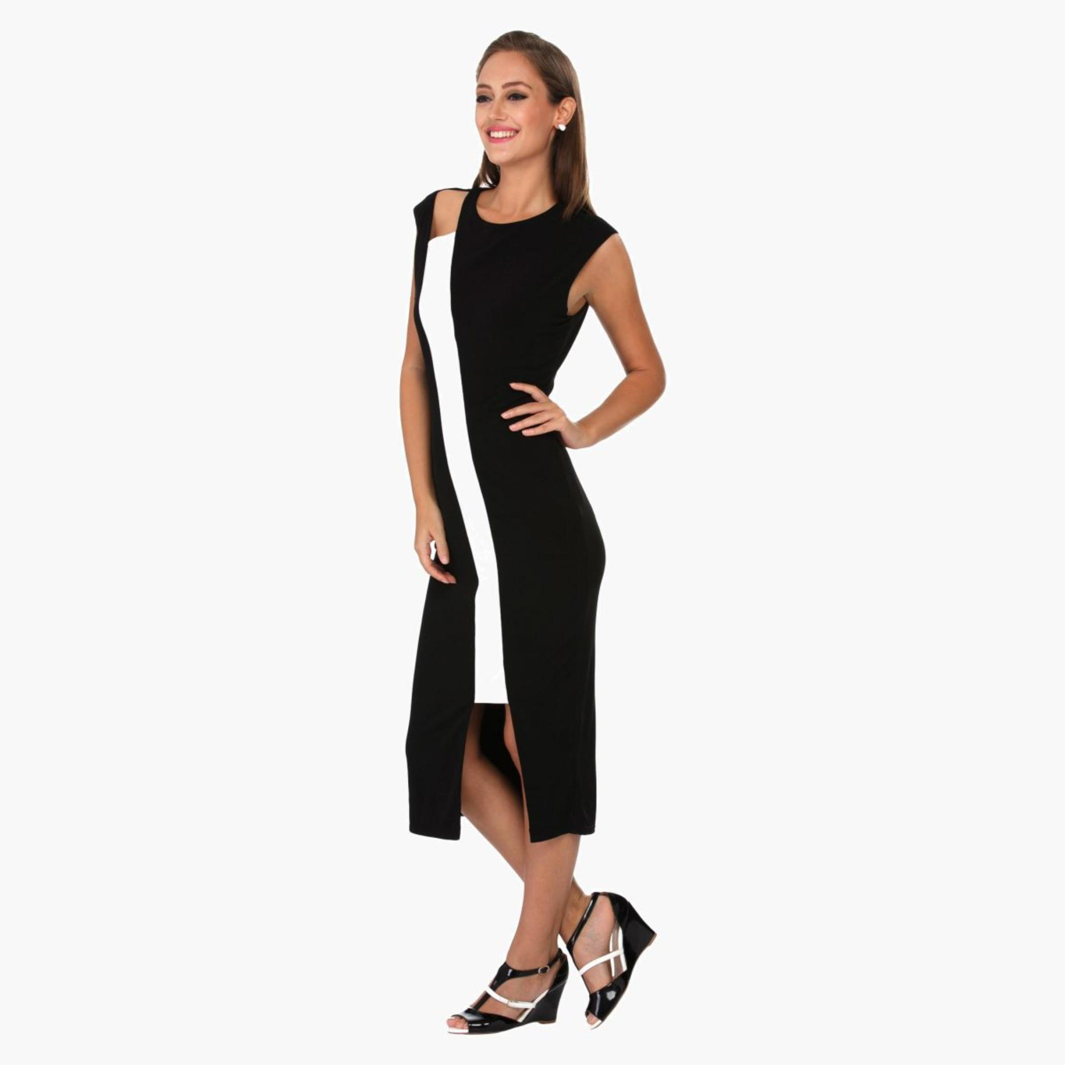 Dual-tone Dress-women-clothing-dresses-image-2