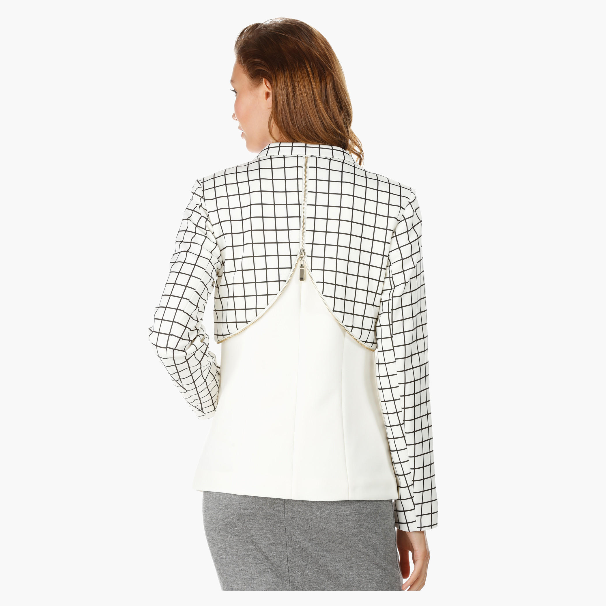 Chequered Jacket-women-clothing-coatsandjackets-blazers-image-4