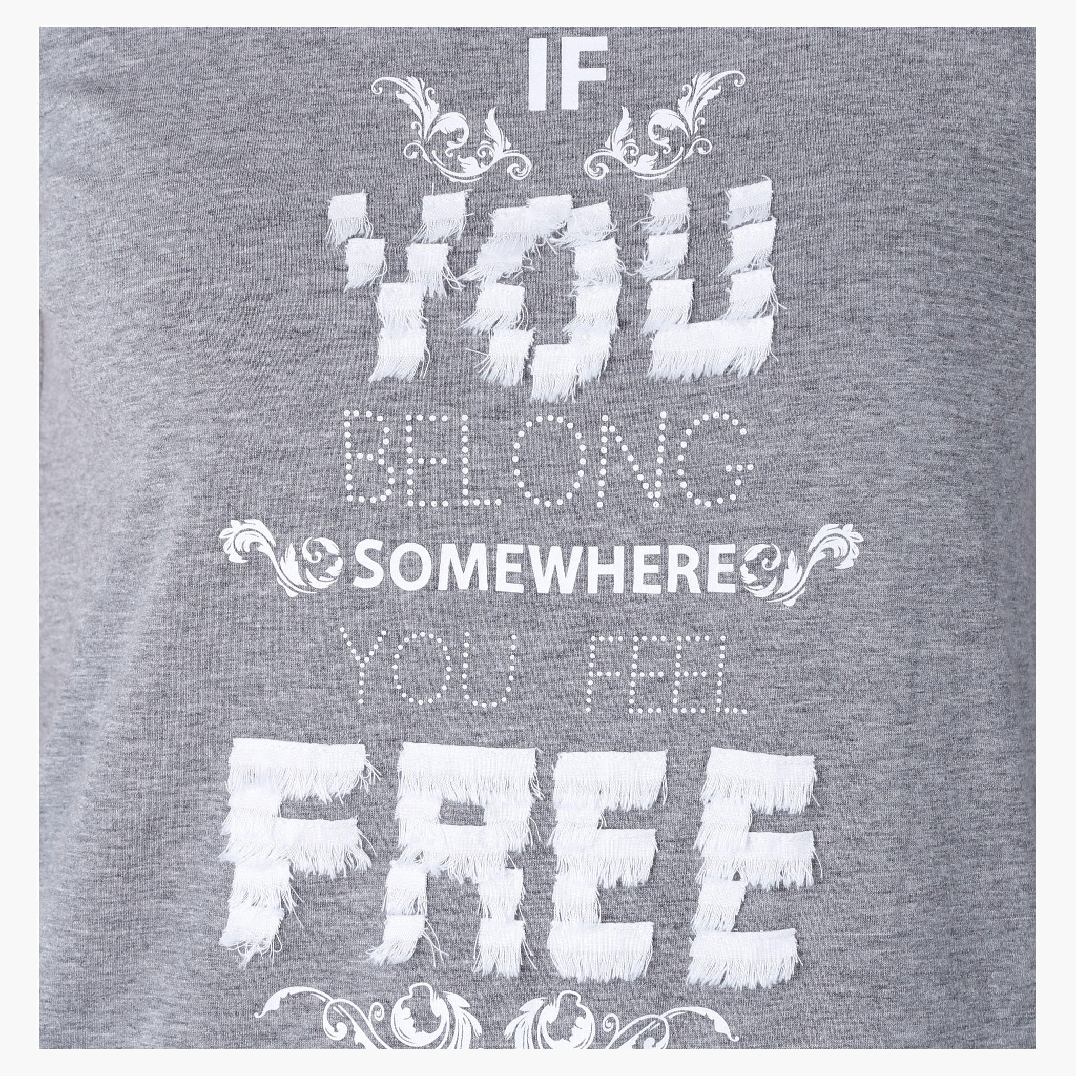 Printed Top with Fringe Embellishment-women-clothing-tshirts-image-4