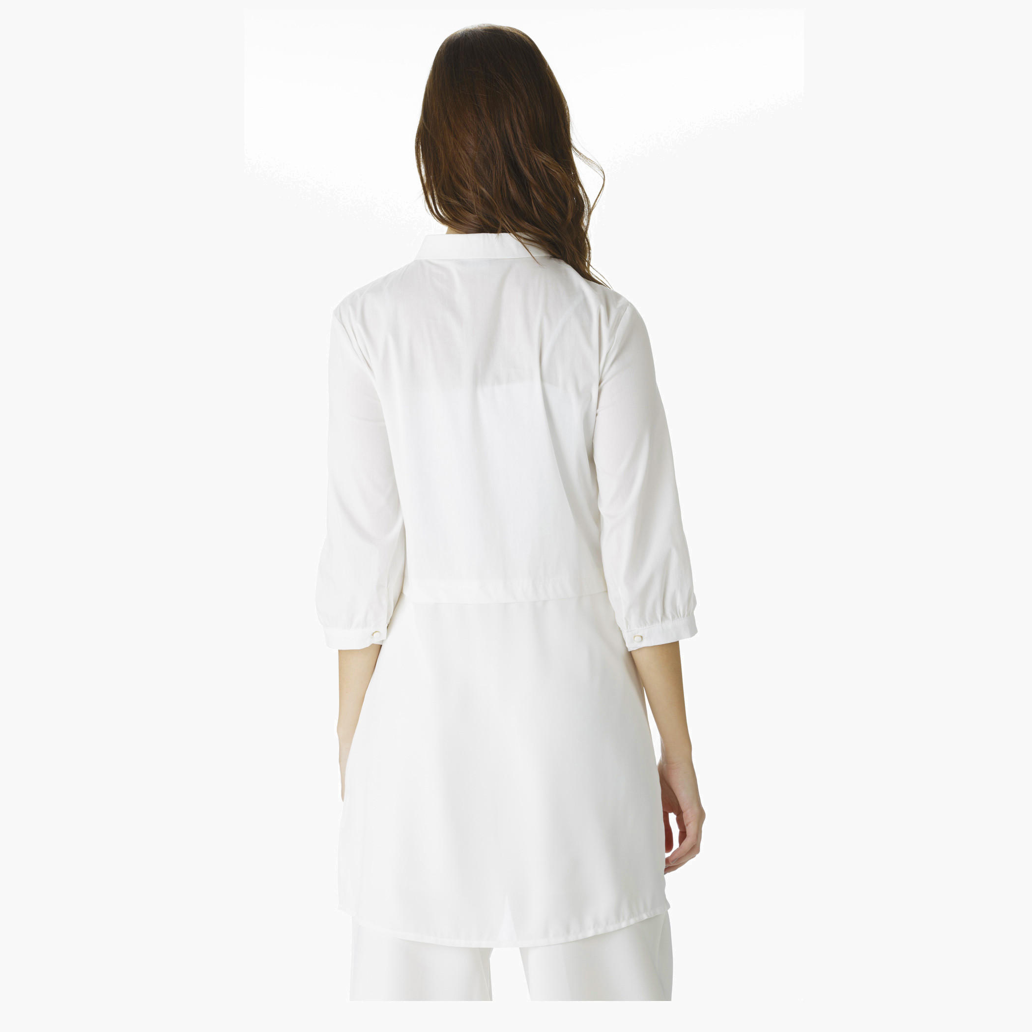 Solid Colour Shirt-women-clothing-shirtsandblouses-blouses-image-2