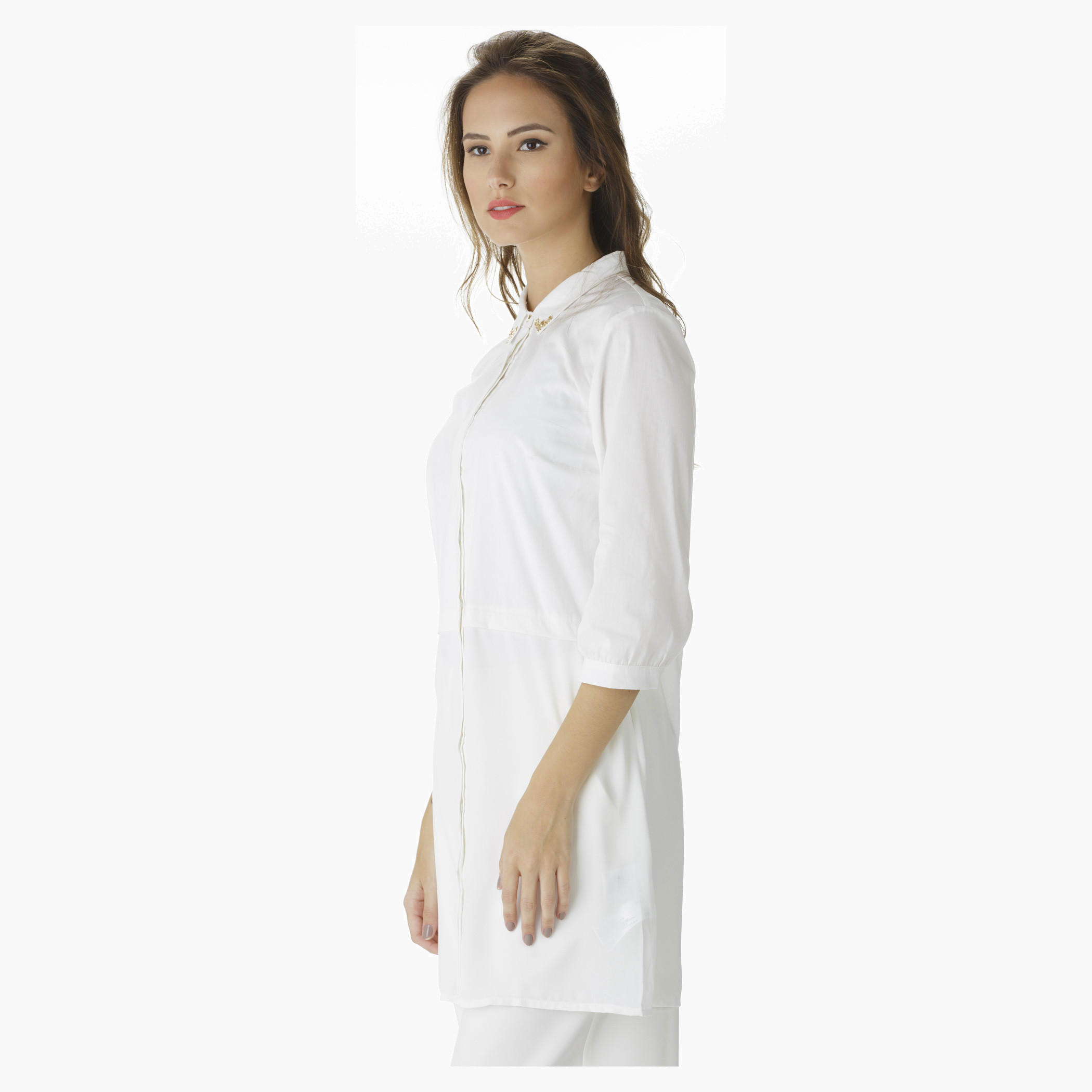 Solid Colour Shirt-women-clothing-shirtsandblouses-blouses-image-3