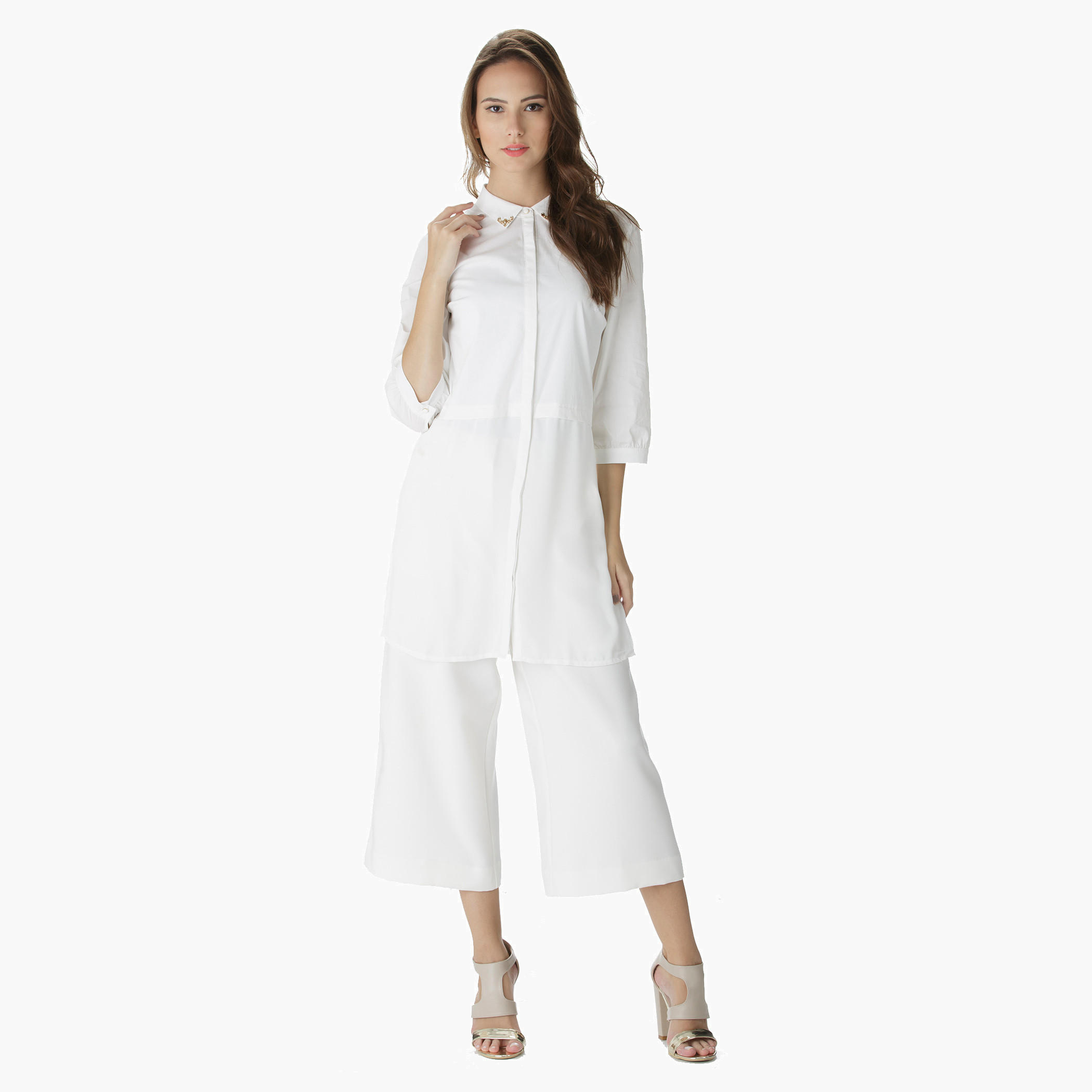 Solid Colour Shirt-women-clothing-shirtsandblouses-blouses-image-5