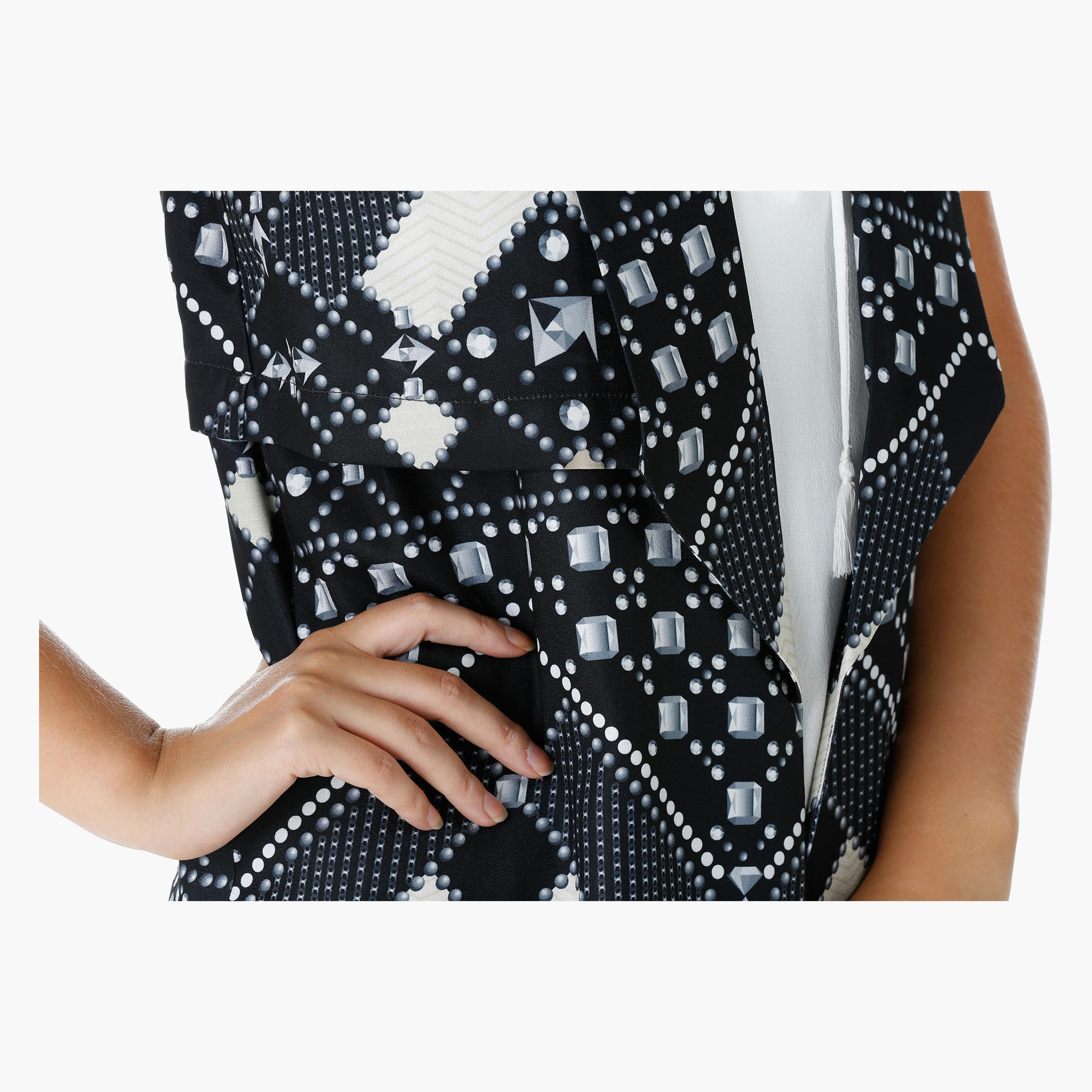 Sleeveless Printed Cascade Jacket-women-clothing-shirtsandblouses-blouses-image-4