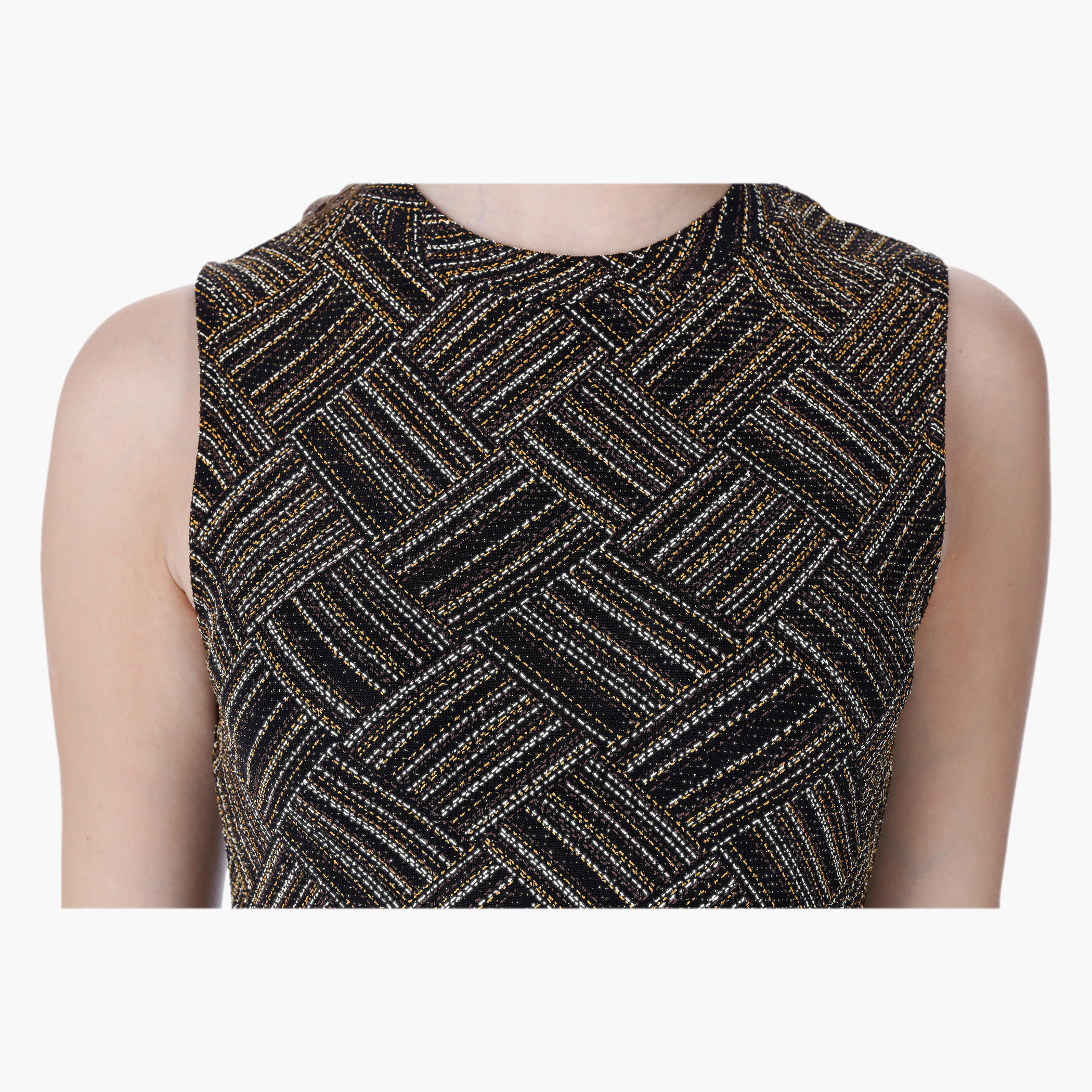 High Neck Printed Dress-women-clothing-dresses-image-4