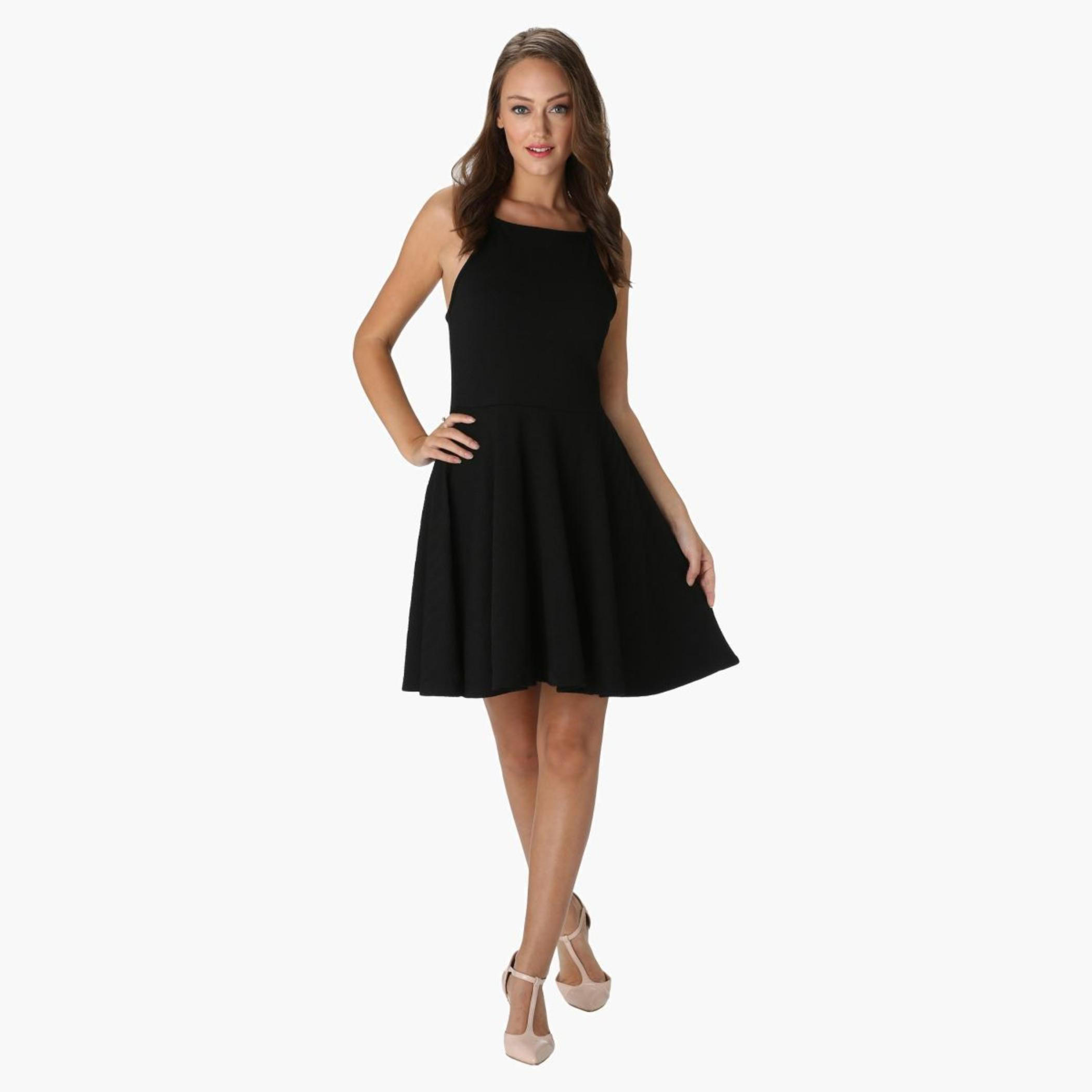 Textured Skater Dress-women-clothing-dresses-image-10