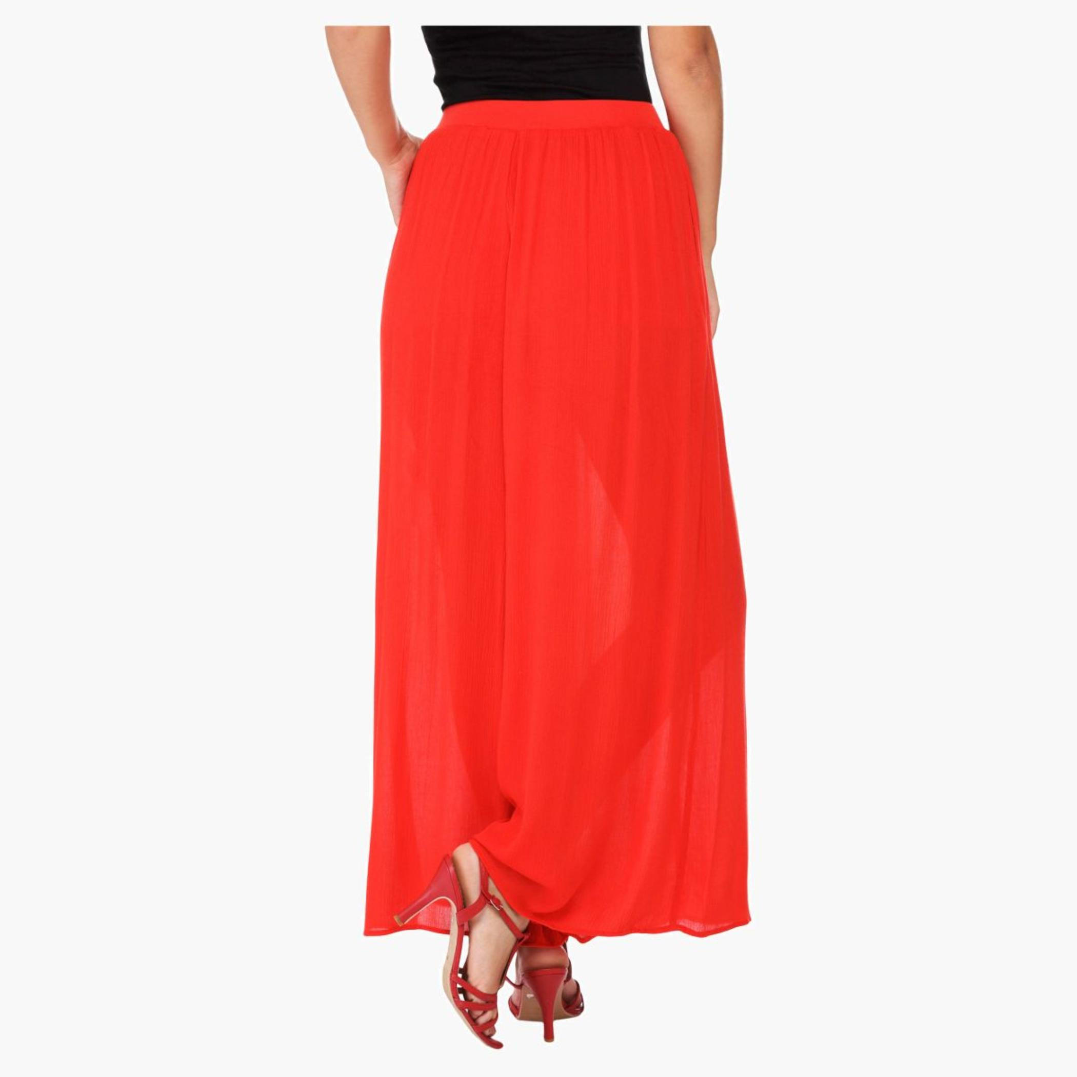 Solid Colour Palazzo Pants-women-clothing-bottoms-trousers-image-2
