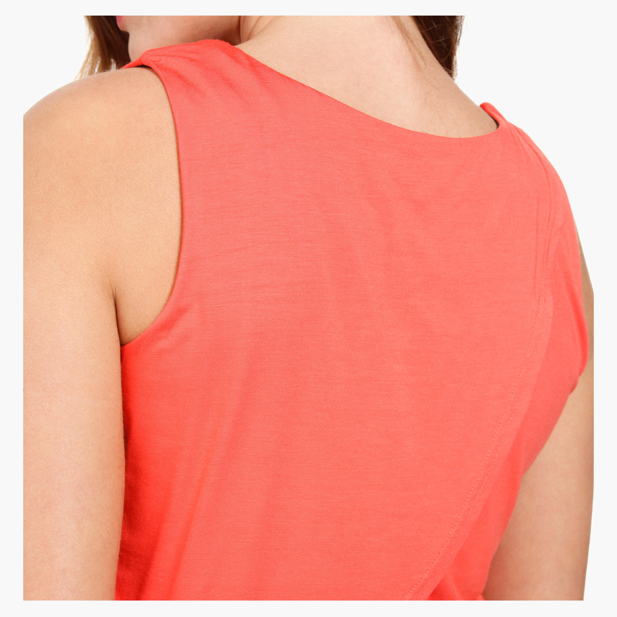 Dual-tone Maxi Dress-women-clothing-dresses-image-1