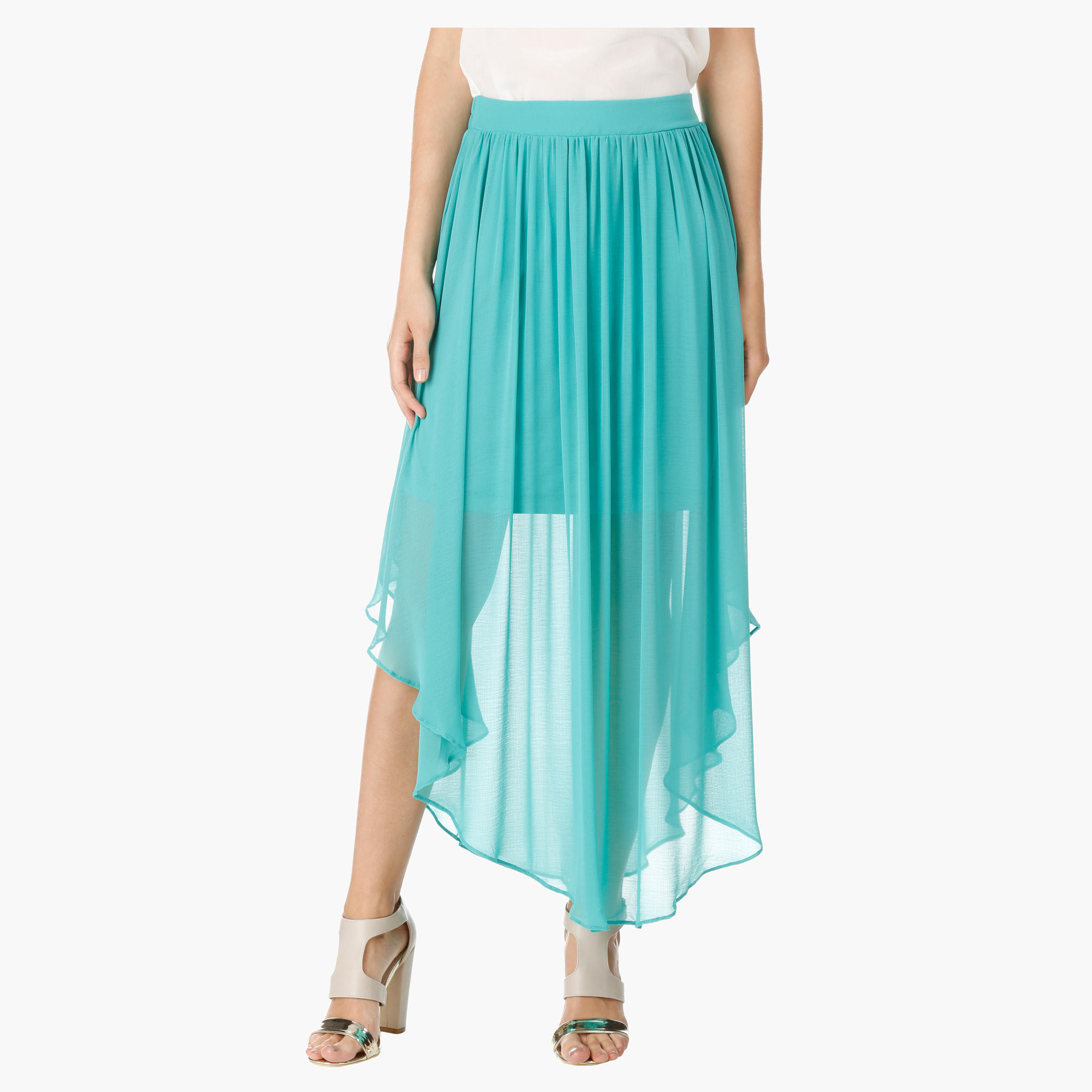 Solid Colour Skirt-women-clothing-bottoms-skirts-image-1