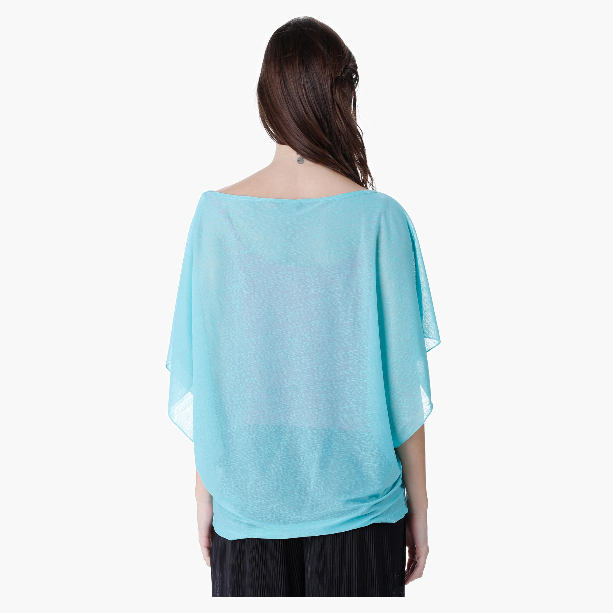 Printed Top with Kimono Sleeves-women-clothing-tshirts-image-2