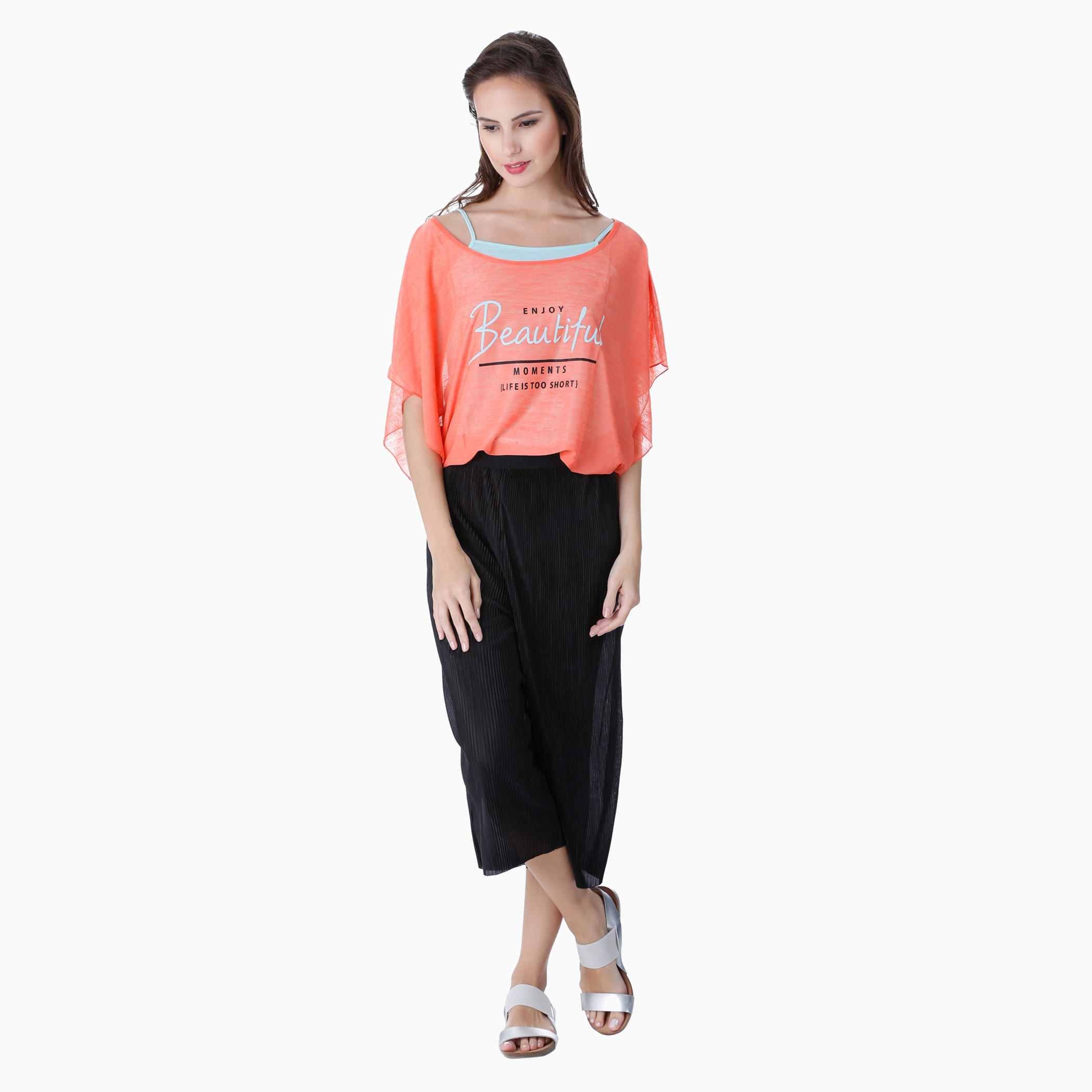 Printed Top with Kimono Sleeves-women-clothing-tshirts-image-15