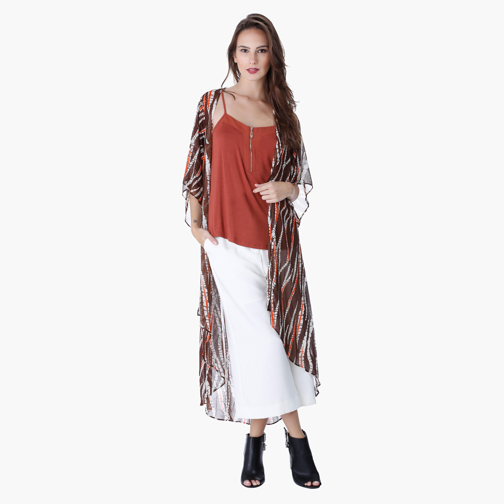 Zip-embellished Top-women-clothing-tshirts-image-1