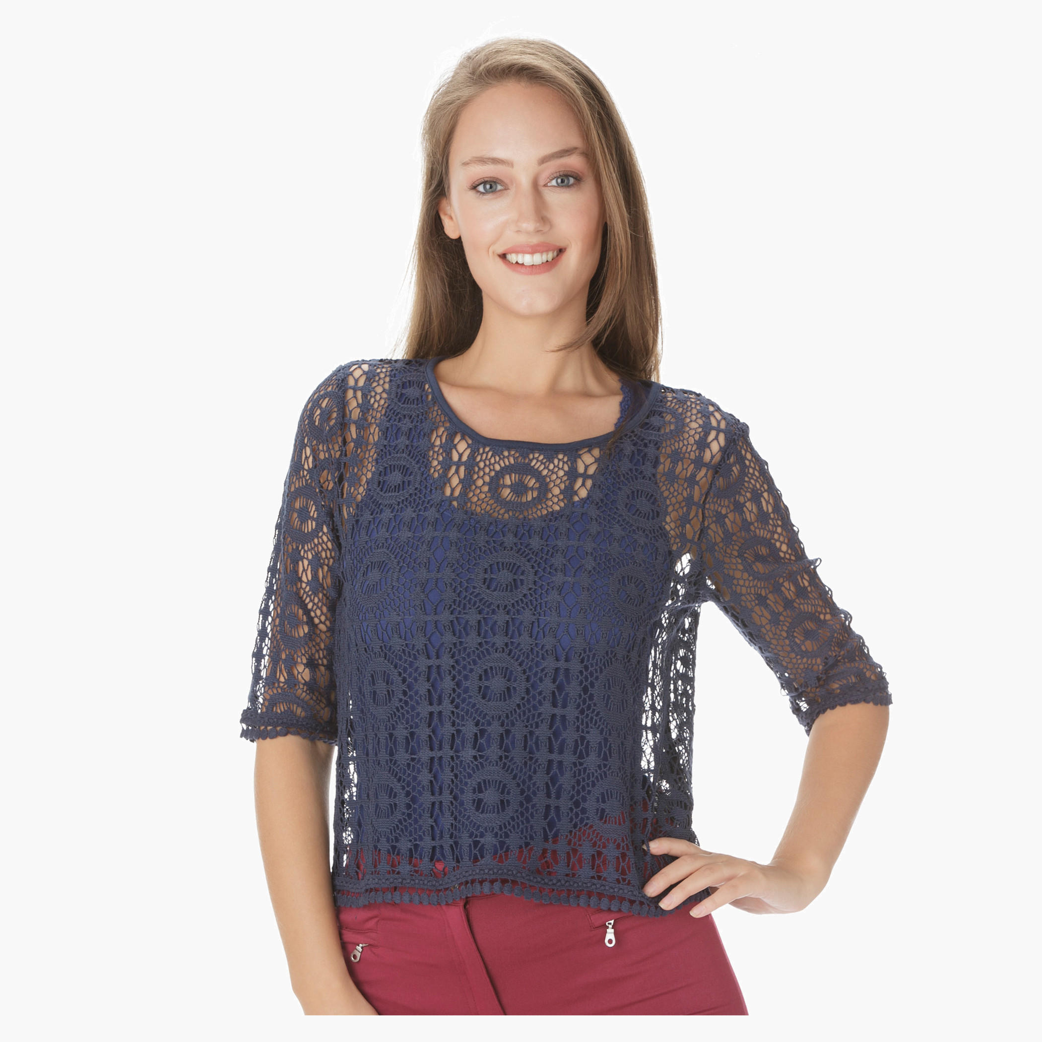 Crochet Lace Shell Top-women-clothing-cardigansandjumpers-jumpers-image-5