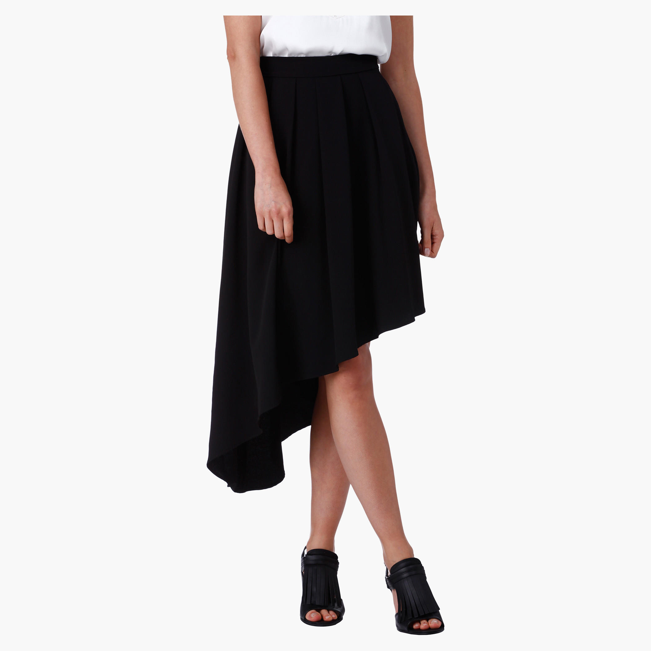 Asymmetrical Midi Skirt in Regular Fit-women-clothing-bottoms-skirts-image-1