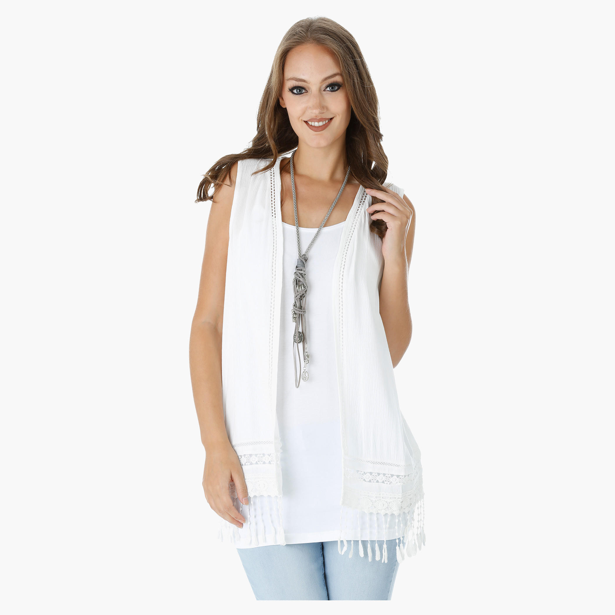 Sleeveless Shrug with Tassels-women-winterwear-cardigansandjumpers-cardigans-image-11