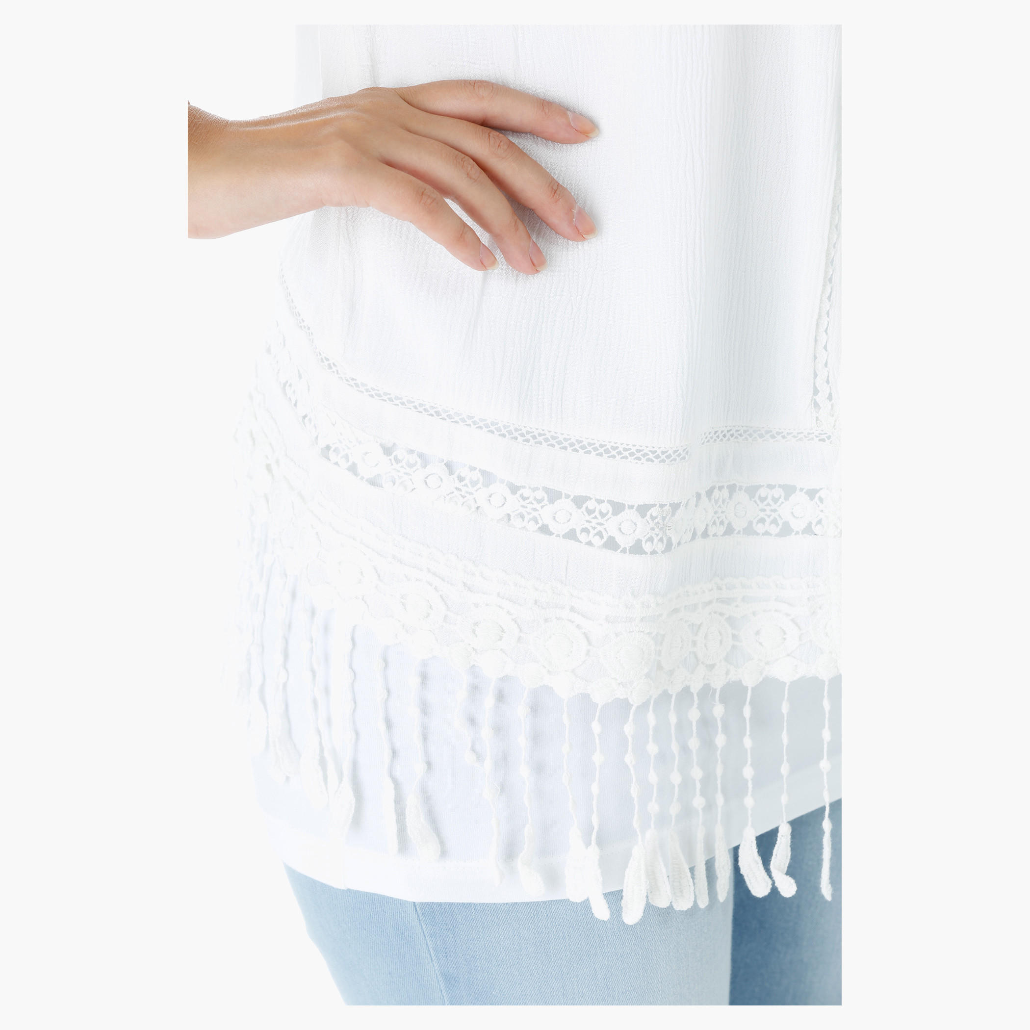 Sleeveless Shrug with Tassels-women-winterwear-cardigansandjumpers-cardigans-image-14