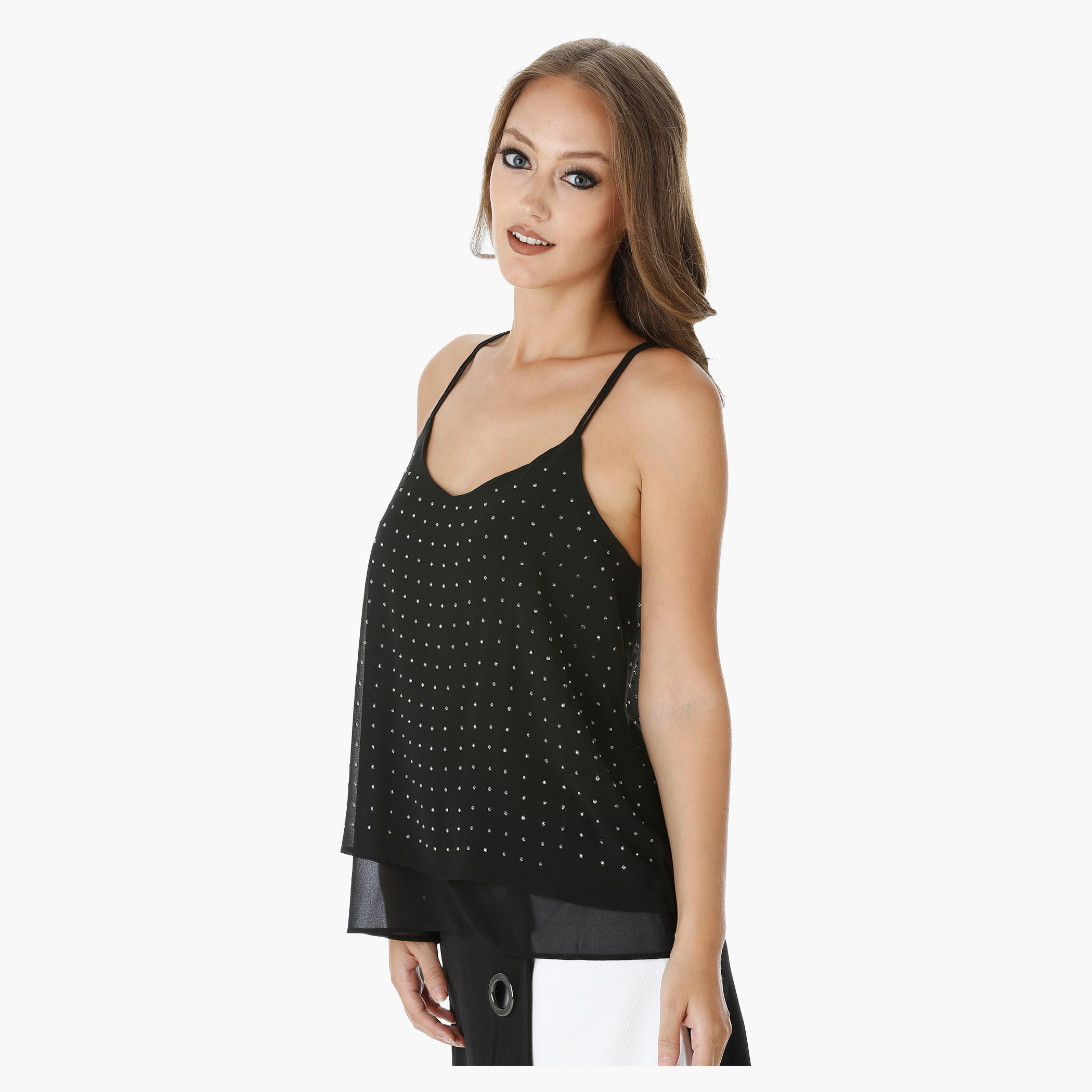 Strappy Embellished Tank Top-women-clothing-shirtsandblouses-blouses-image-8